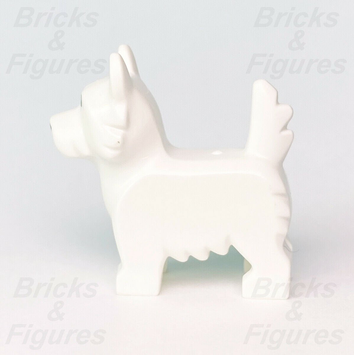 LEGO Collectible Minifigures White Terrier Dog Animal Part 71013 col16-12 - Bricks & Figures