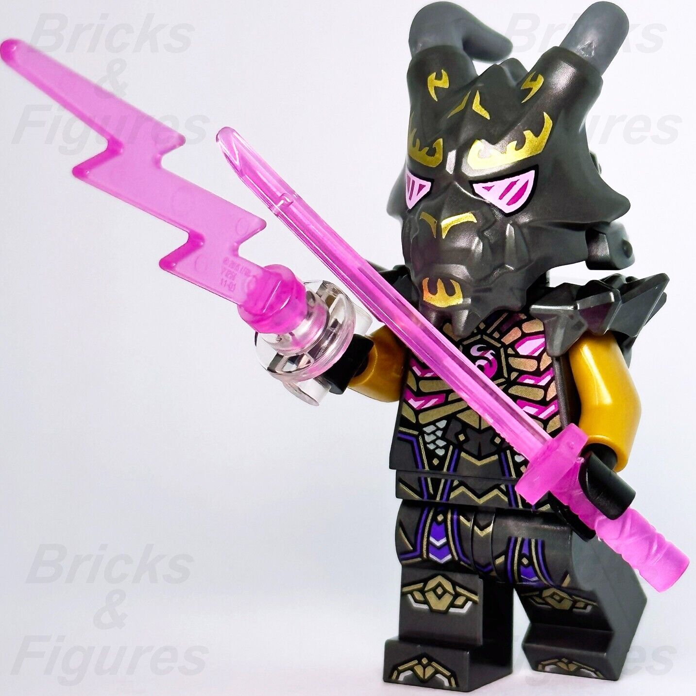 LEGO Crystal King Overlord Ninjago Crystalized Minifigure 2 Arms 71772 njo769 - Bricks & Figures