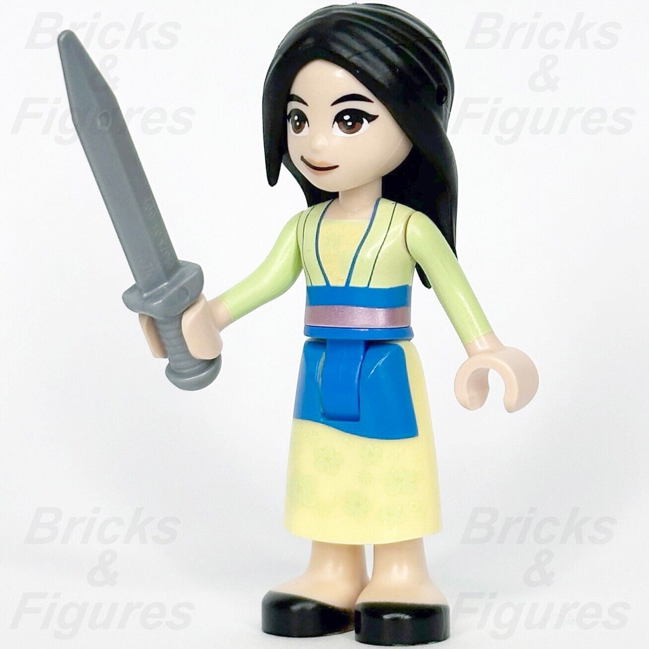 LEGO Disney Mulan Minifigure with Sword Accessory Disney Princess 43208 dp149 - Bricks & Figures