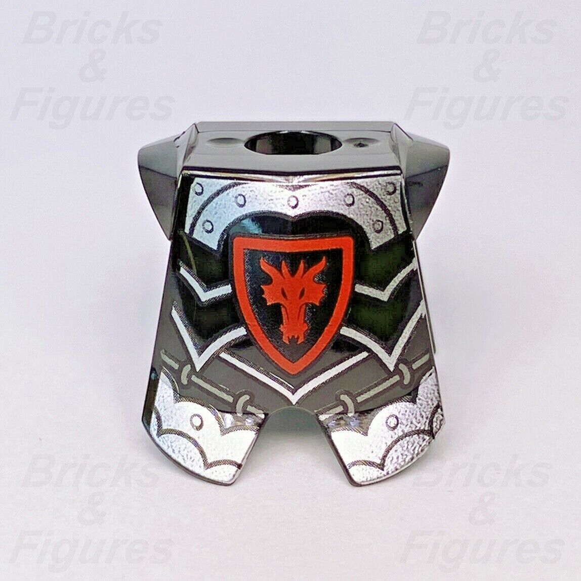 LEGO Dragon Head Breastplate Armour Castle Knight Minifigure Part 2587pb33 New - Bricks & Figures