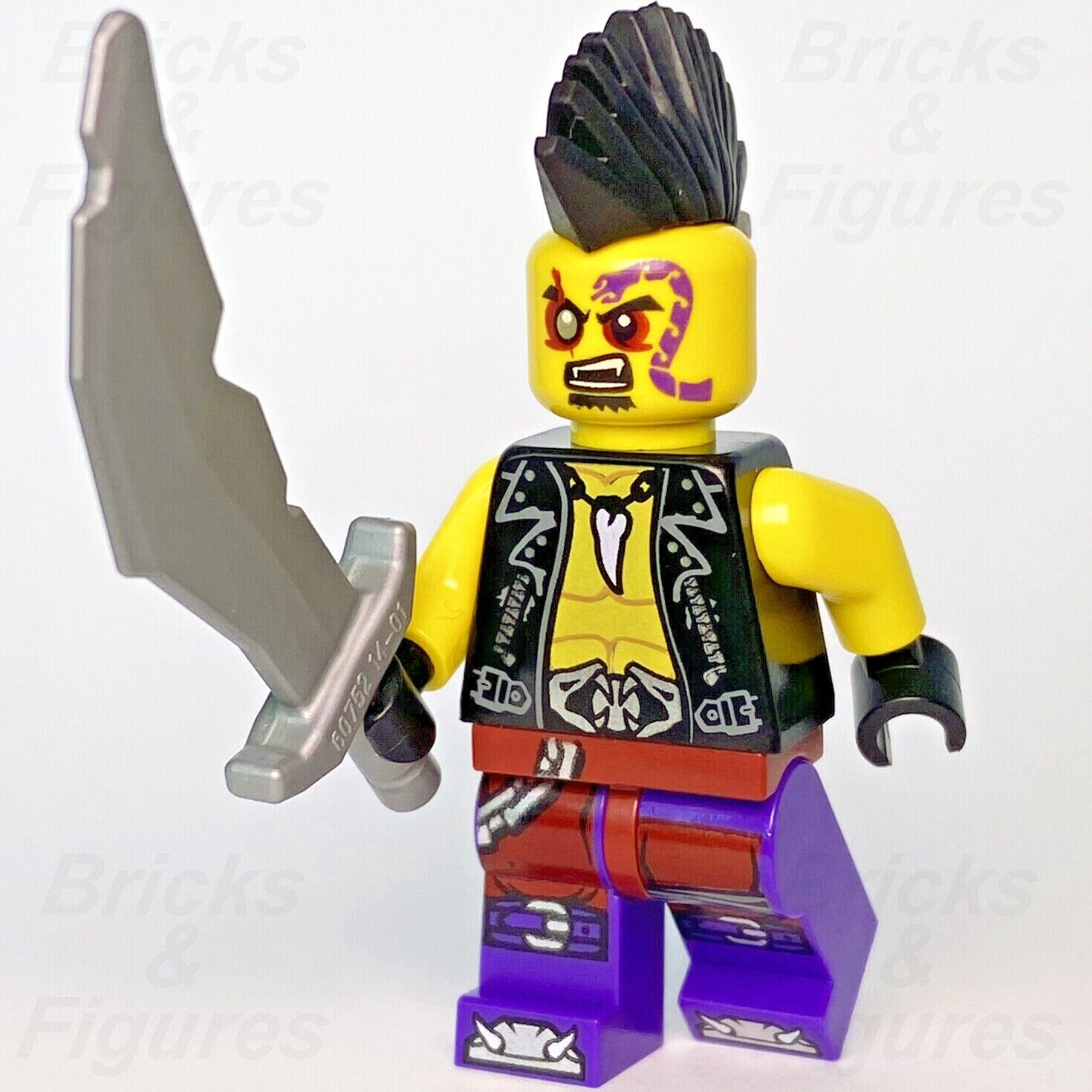 LEGO Eyezor Ninjago Minifigure njo134 Tournament of Elements 70746 Silvereye - Bricks & Figures