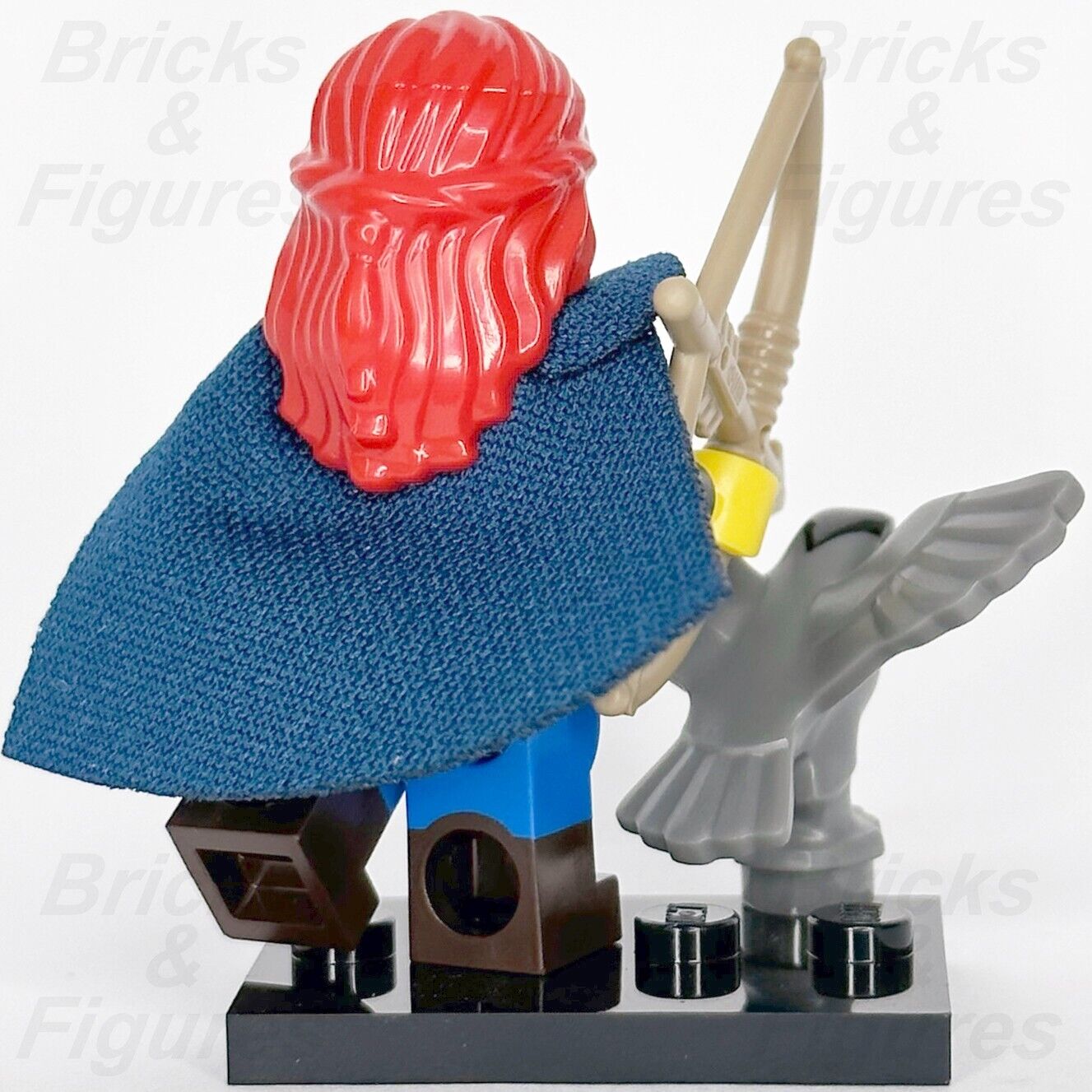 LEGO Falconer Minifigure w/ Black Falcon Castle Collectible Series 24 71037 #5 - Bricks & Figures