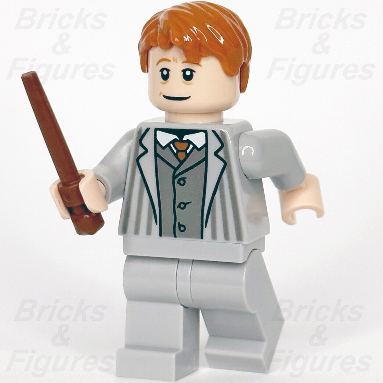 LEGO Harry Potter Arthur Weasley Minifigure 76403 hp359 Wizard Minifig - Bricks & Figures