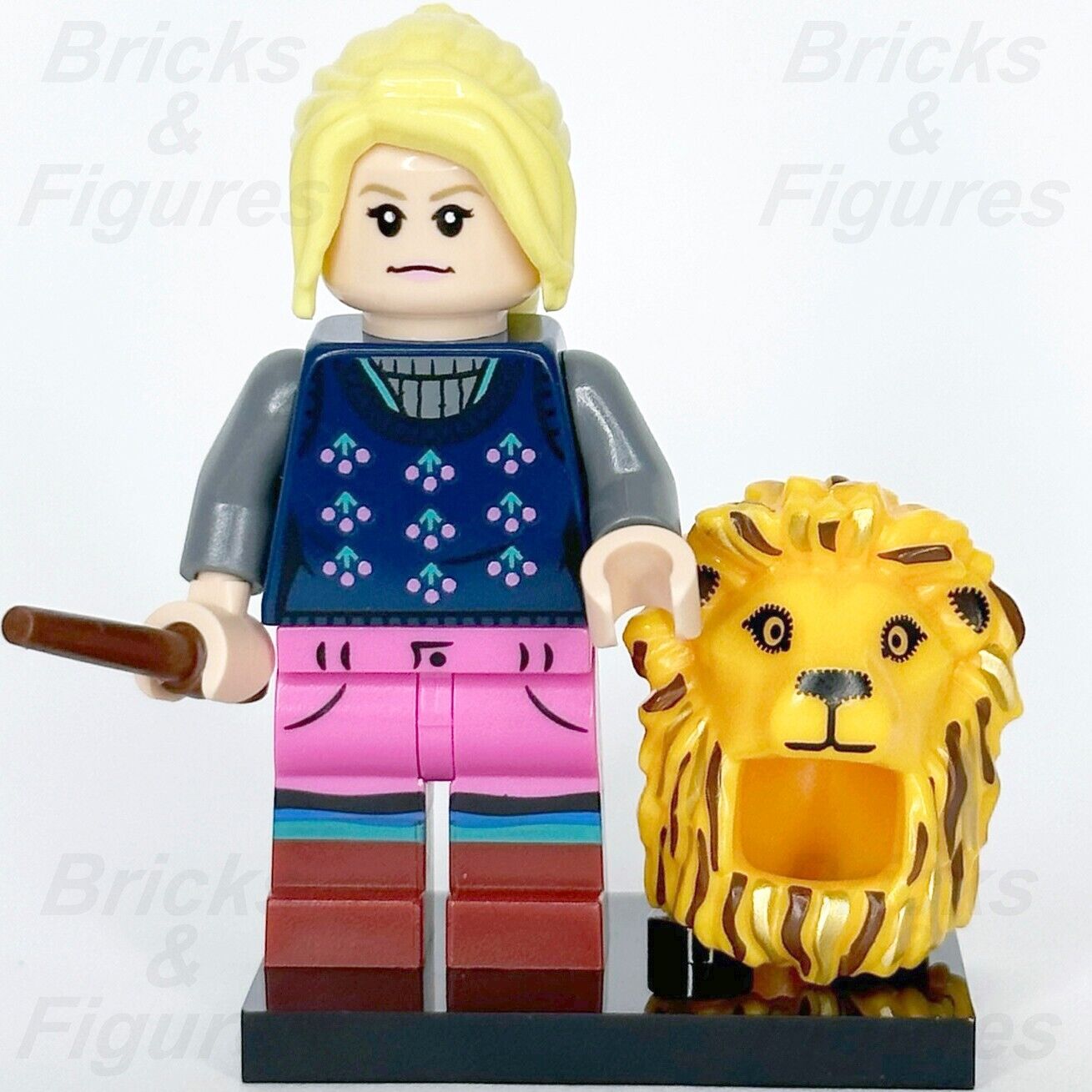 LEGO Harry Potter Luna Lovegood Minifigure Series 2 Lion Hat