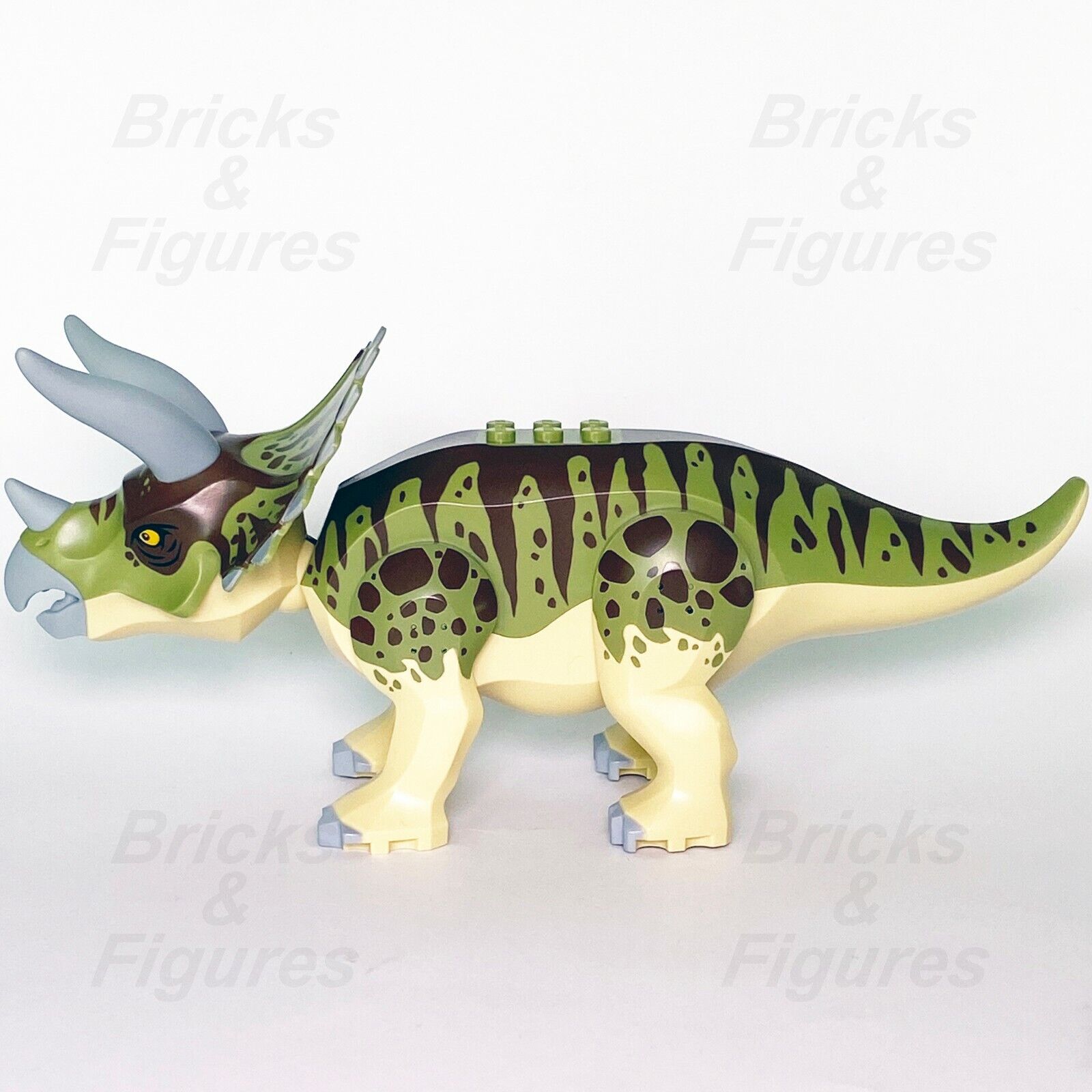 LEGO Jurassic World Triceratops Legend of Isla Nublar Dinosaur Minifigure 75937 - Bricks & Figures