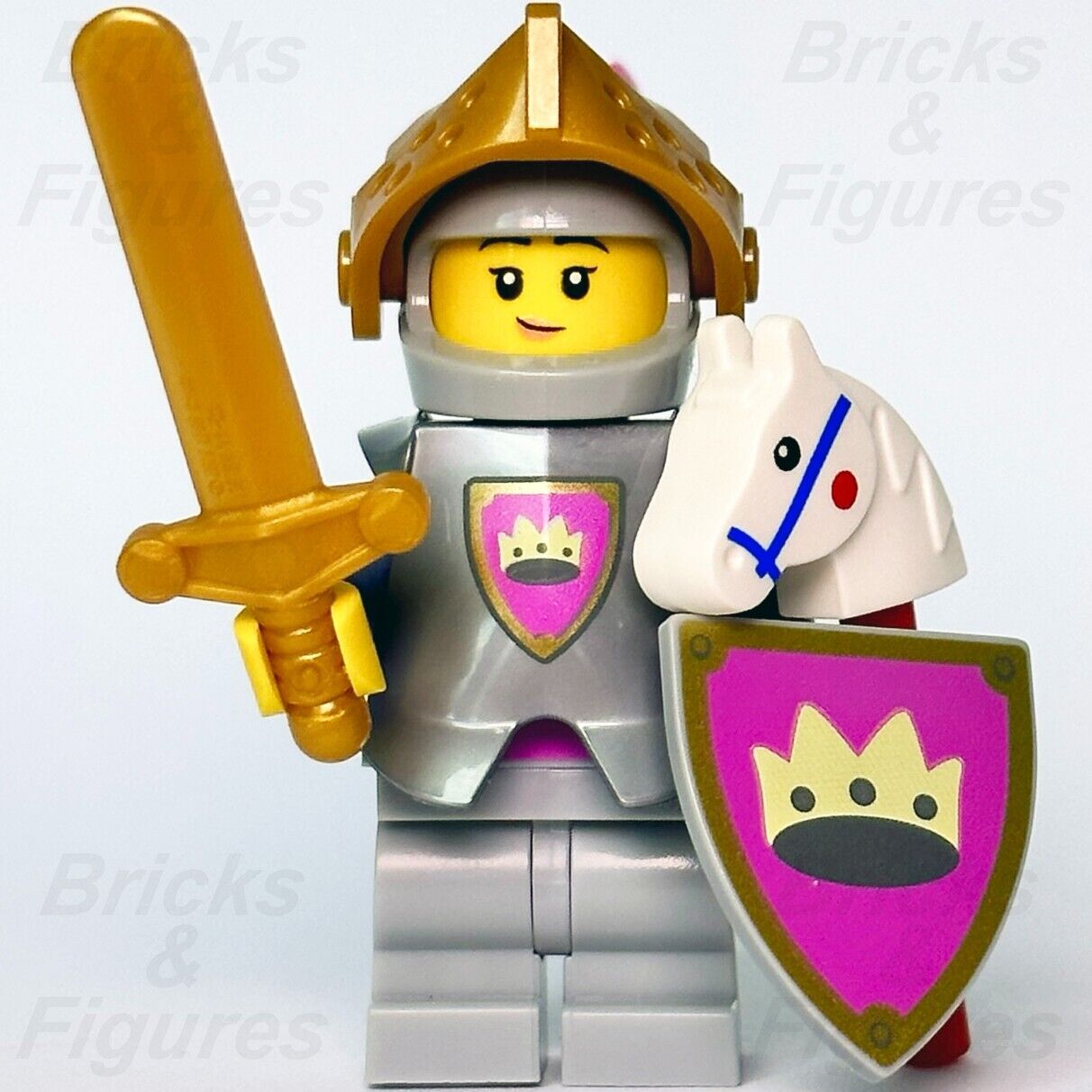 LEGO Knight of the Yellow Castle Collectible Minifigures Series 23 71034 New - Bricks & Figures
