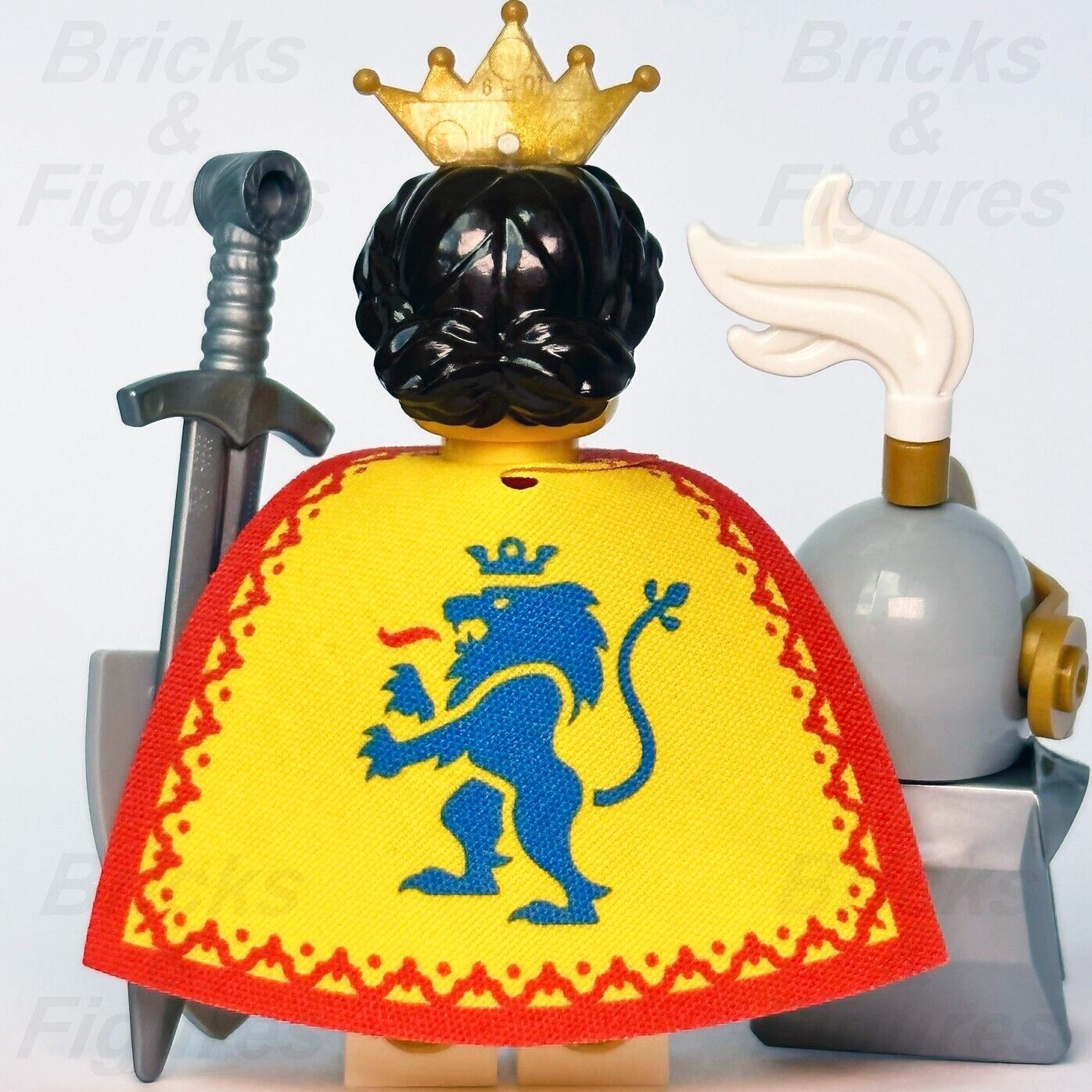 LEGO Lady of the Brave Lion Knights Castle Minifigure Queen Knight 10305 cas568 - Bricks & Figures