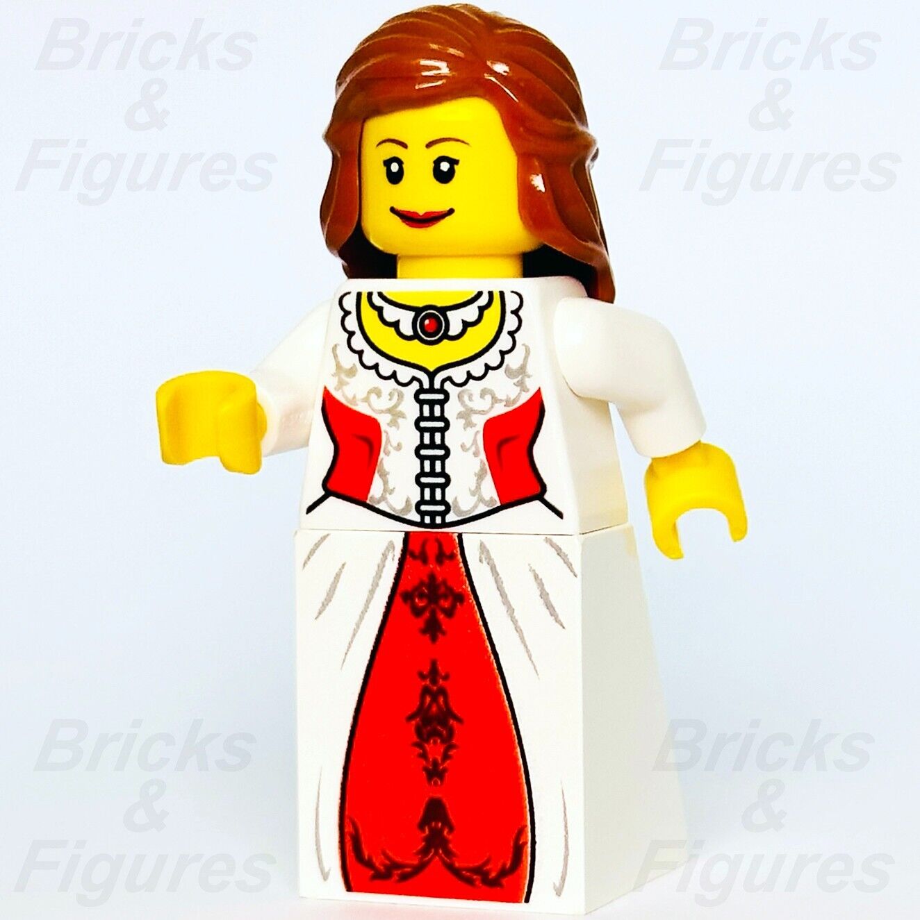 LEGO Lion Princess Castle Kingdoms Minifigure 7947 cas442 Noble Genuine Minifig - Bricks & Figures