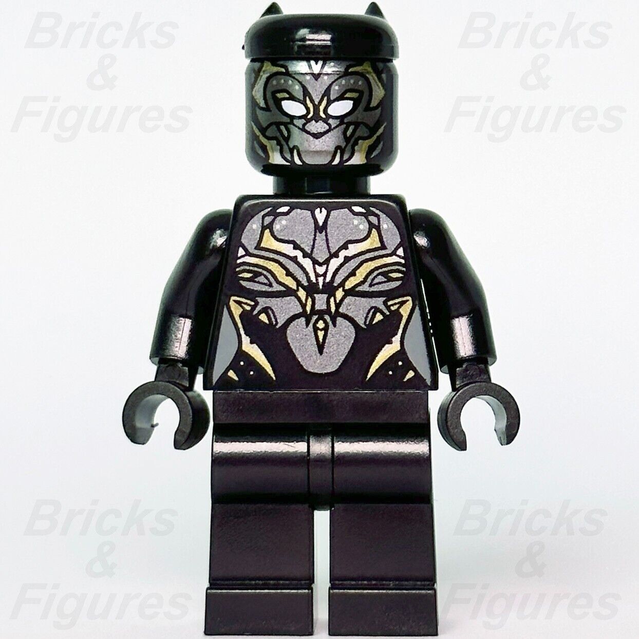 LEGO Marvel Black Panther (Shuri) Minifigure Super Heroes 76214 sh842 Minifig - Bricks & Figures