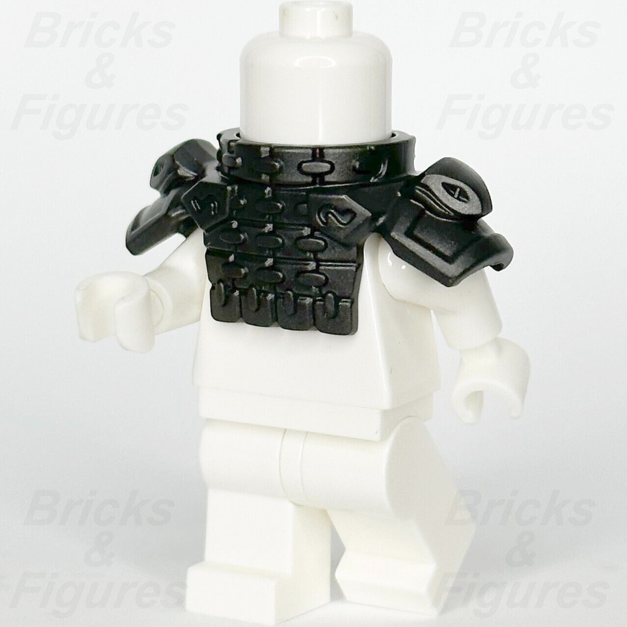 LEGO Minifigure Breastplate Armour Part Pearl Dark Grey Ninjago 24588 Armor New - Bricks & Figures