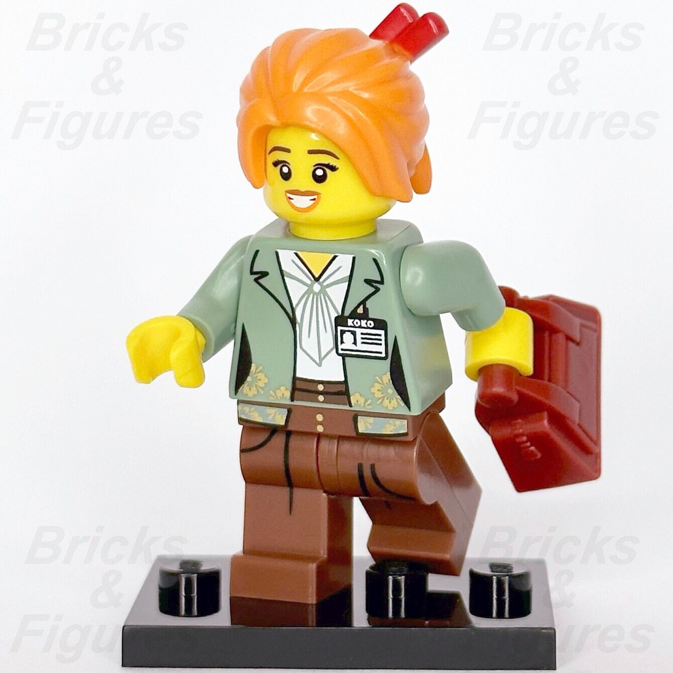 LEGO Ninjago Misako Minifigure Koko (Lloyd's Mother) The Movie 71019 coltlnm-9 - Bricks & Figures