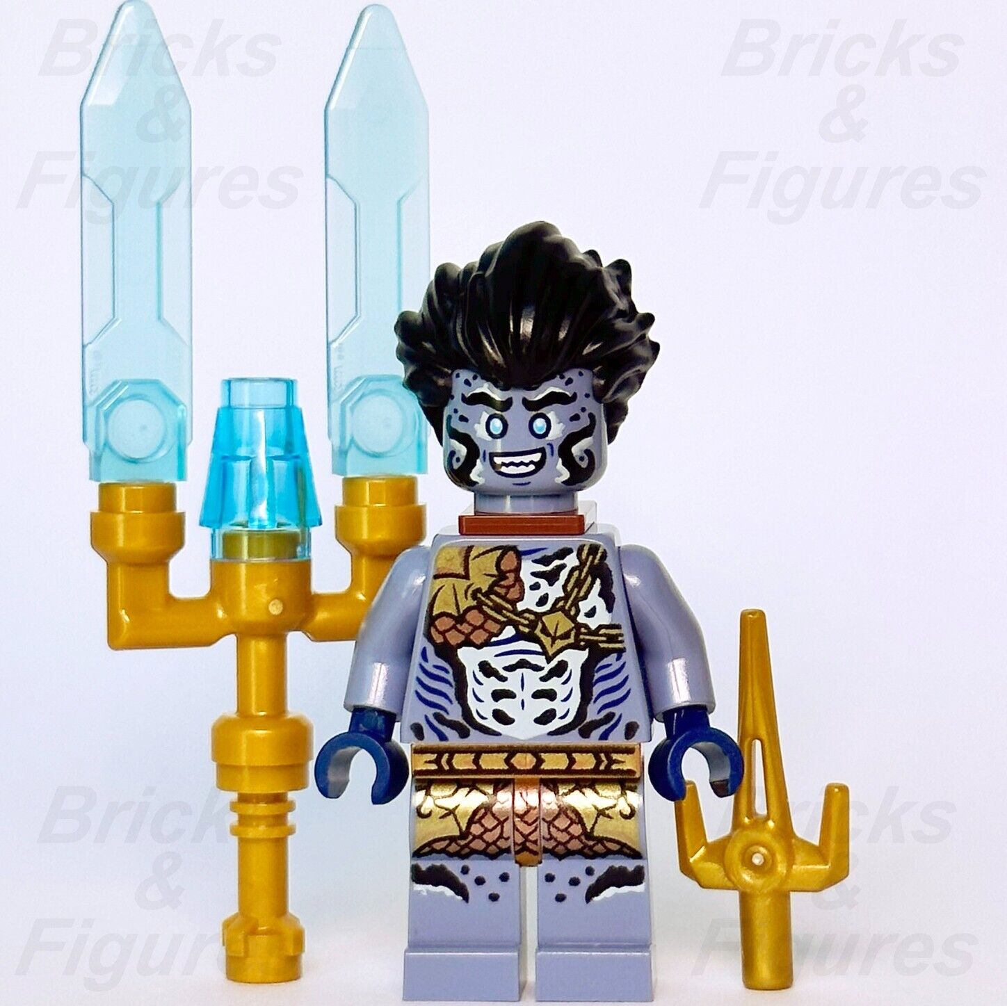 LEGO Ninjago Prince Benthomaar Minifigure Seabound 71755 892285 njo693 Genuine - Bricks & Figures