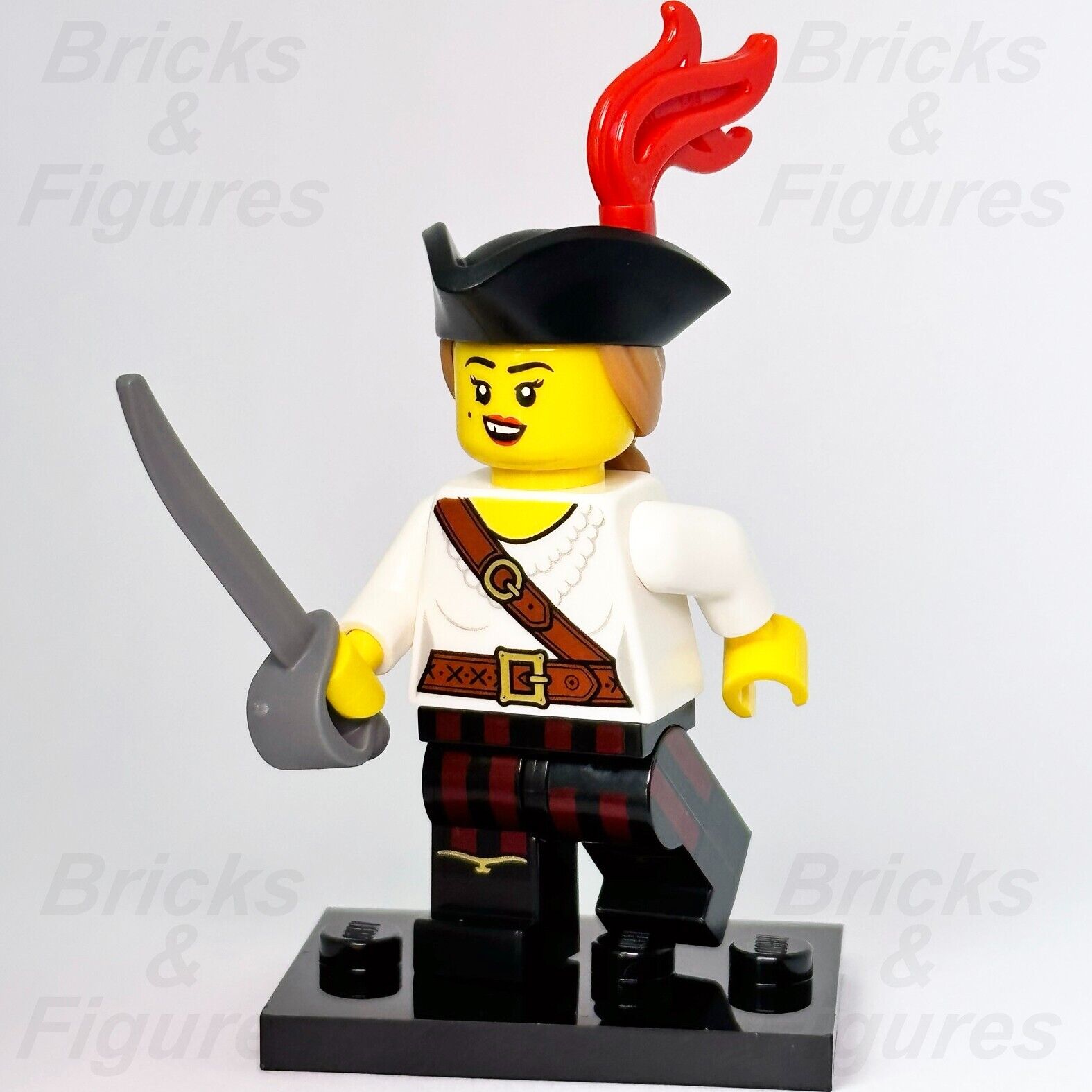 LEGO Pirate Girl Collectible Minifigures Series 20 Minifig 71027 col20-5 col362 - Bricks & Figures