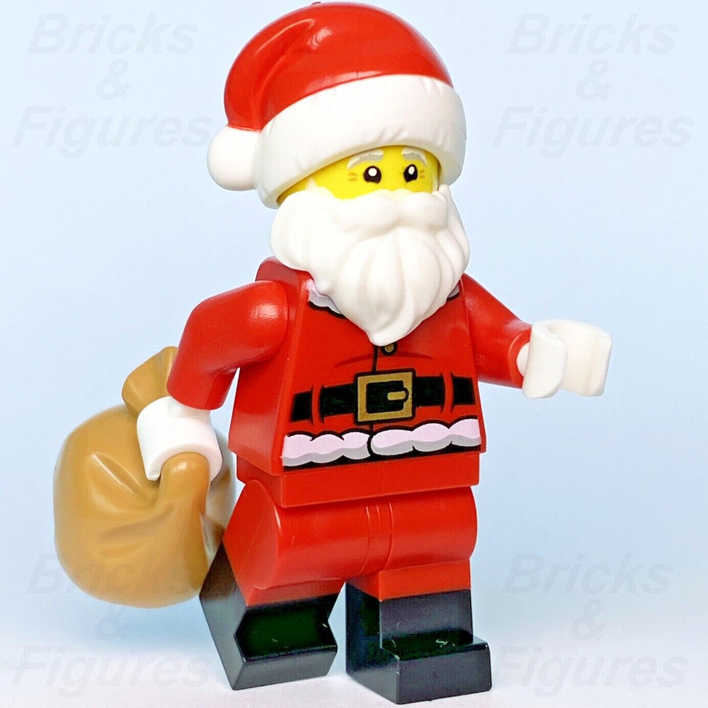 LEGO Santa & Sack Father Christmas Minifigure Holiday & Event 10293 hol253 New - Bricks & Figures