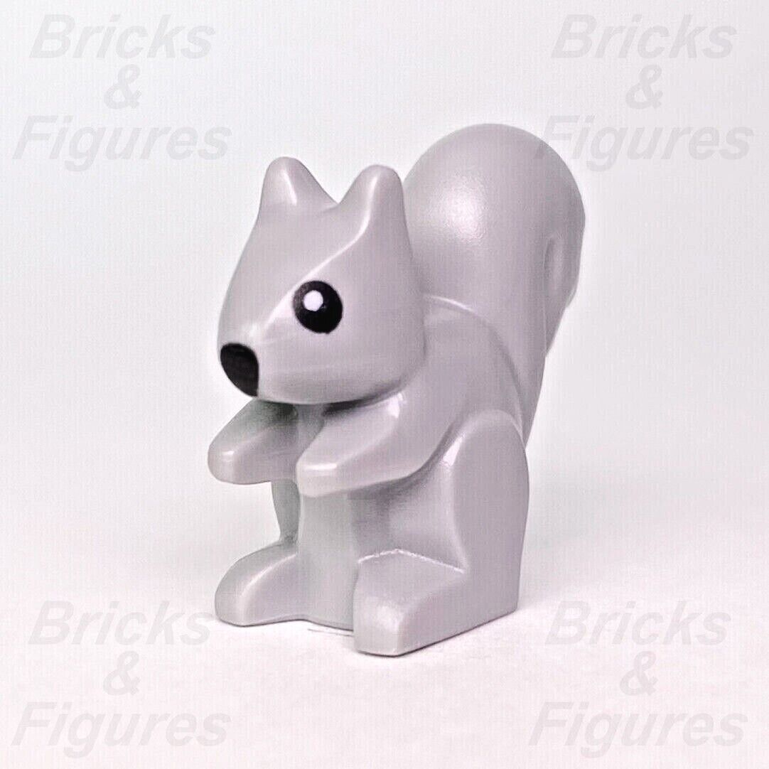 LEGO Squirrel Light Bluish Grey City Town Animal Part Minifigure 60346 60329 - Bricks & Figures