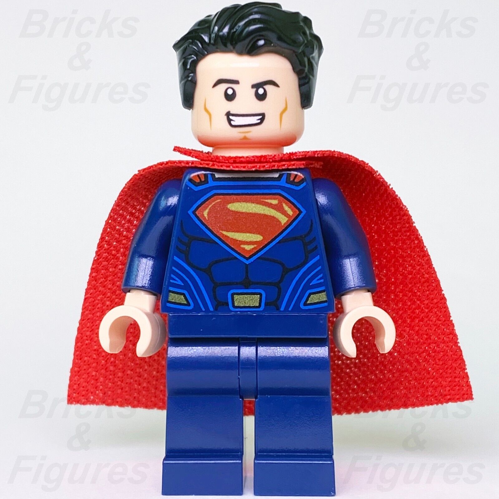 LEGO Superman Minifigure DC Super Heroes Justice League Clark Kent 76040 sh219 - Bricks & Figures