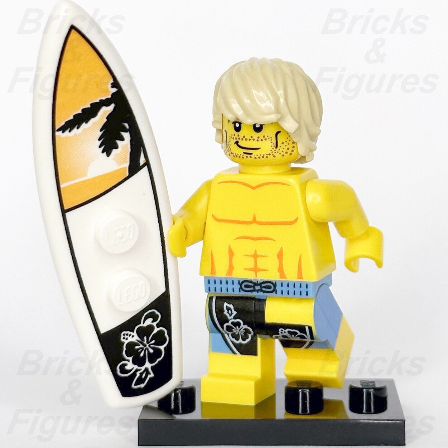 LEGO Surfer Collectible Minifigures Series 2 with Surfboard 8684 col02-15 New - Bricks & Figures