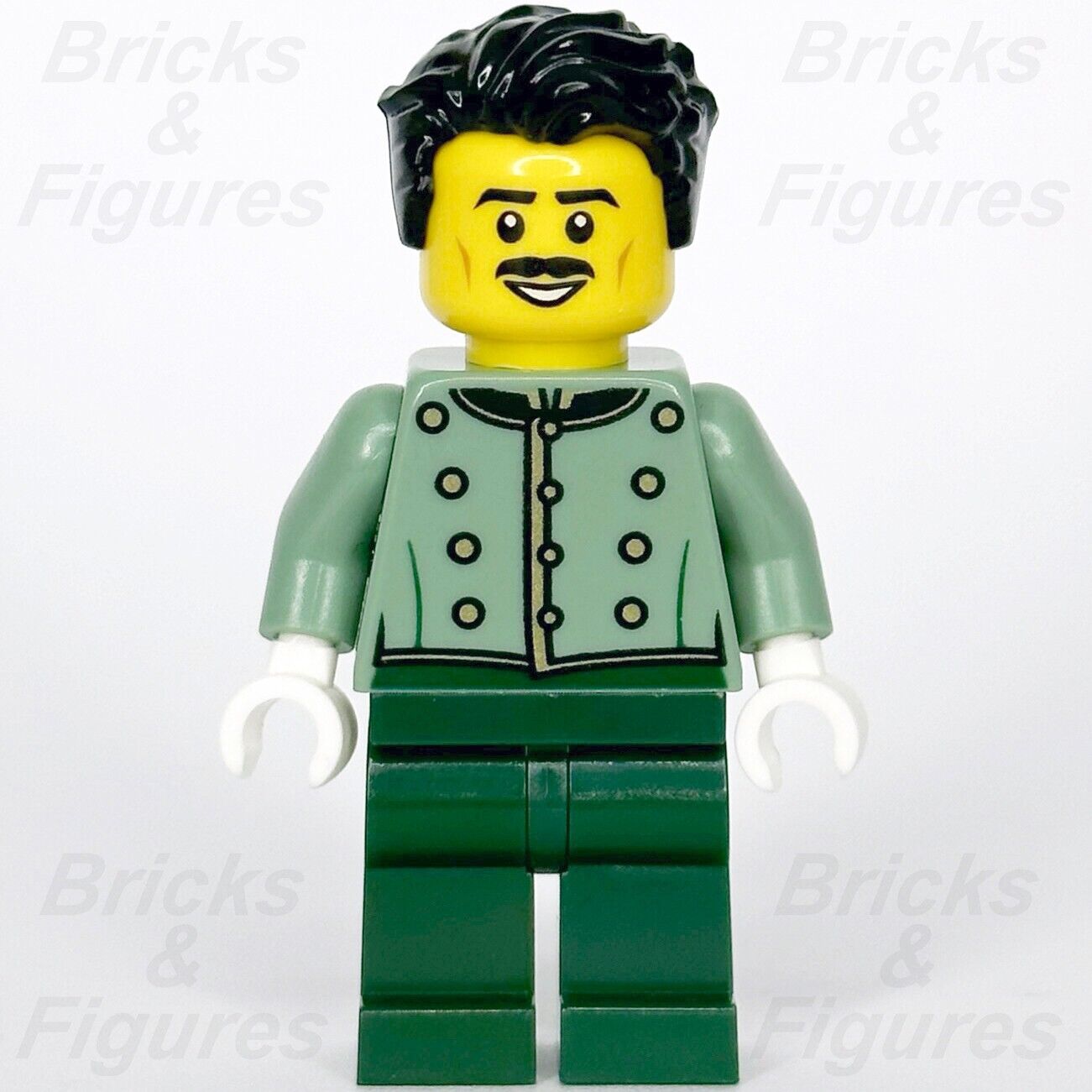 LEGO Town Bellhop Minifigure Creator Expert 10297 twn418 Bellboy New Minifig - Bricks & Figures