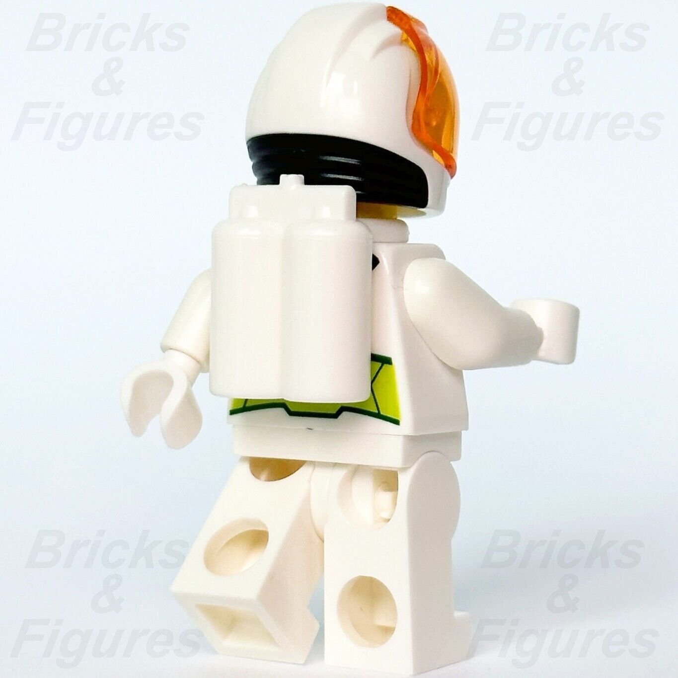 LEGO Town City Astronaut Space Port Minifigure White Spacesuit 60350 cty1009 - Bricks & Figures