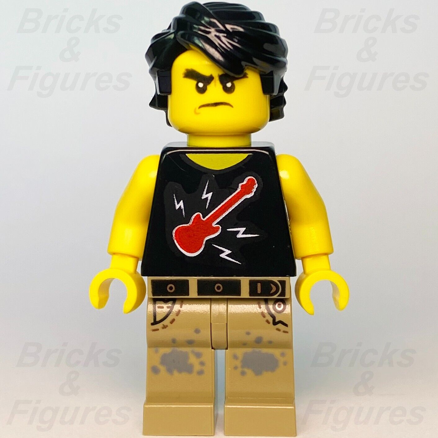 LEGO Urban Cole Minifigure Ninjago Legacy 71741 njo672 Black Ninja Minifig New - Bricks & Figures