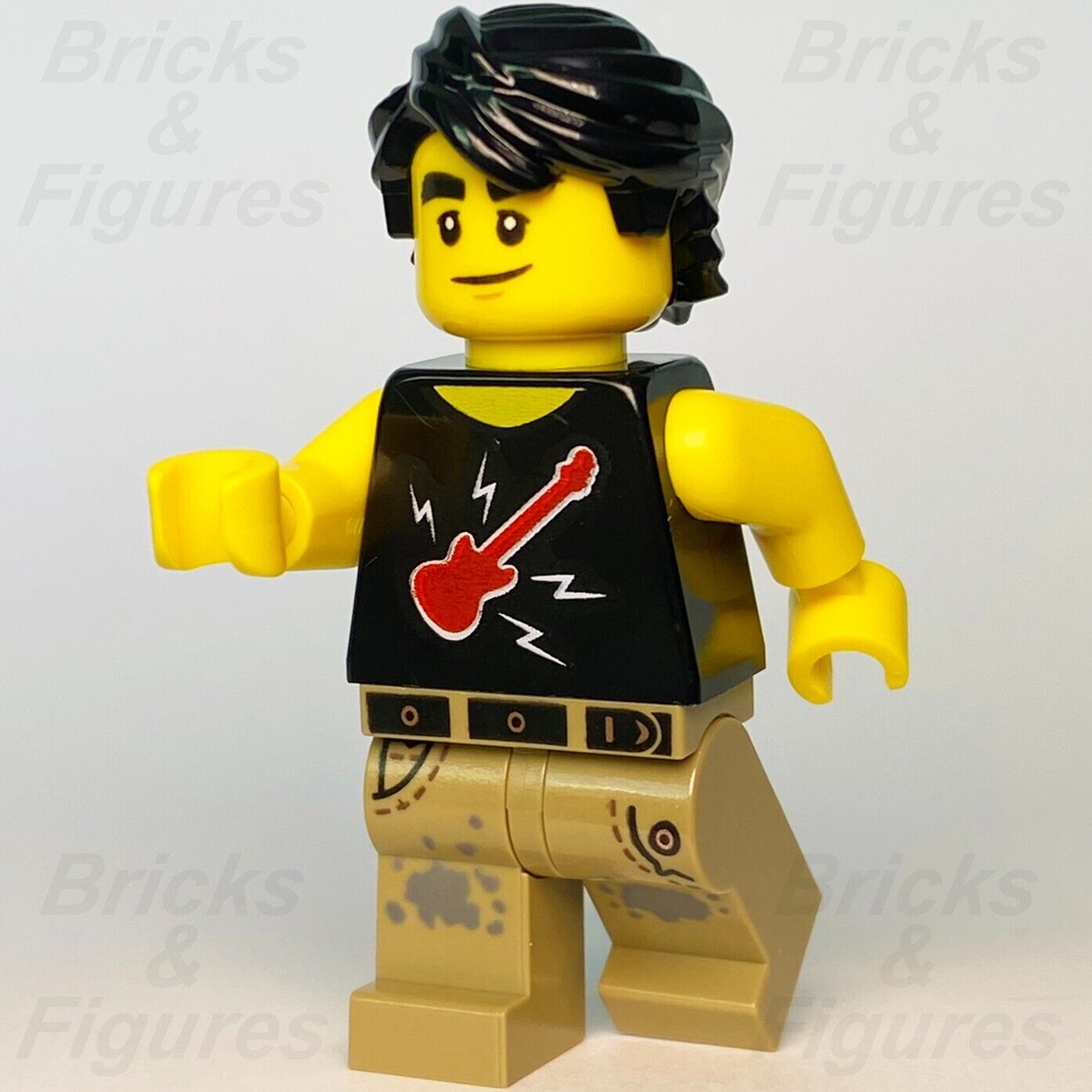 LEGO Urban Cole Minifigure Ninjago Legacy 71741 njo672 Black Ninja Minifig New - Bricks & Figures