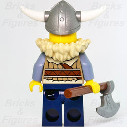 LEGO Viking Warrior Male Creator Minifigure with Axe & Helmet 31132 vik040 New - Bricks & Figures