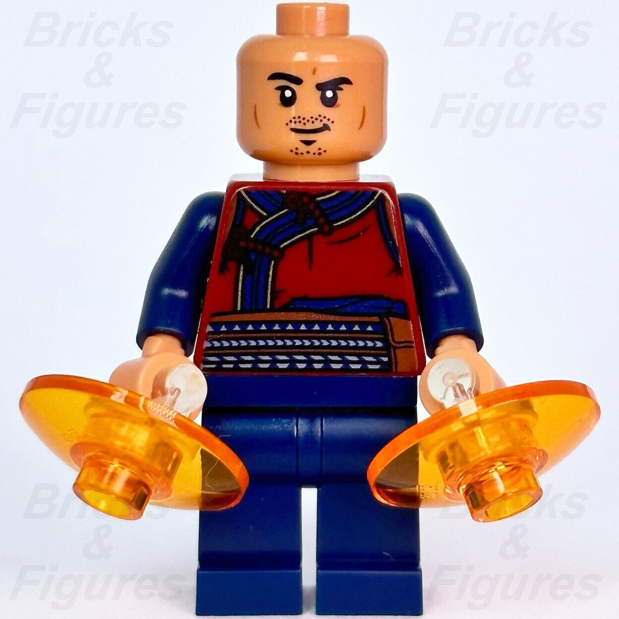 LEGO Wong Marvel Super Heroes Minifigure Doctor Strange 76218 sh826 Sorcerer - Bricks & Figures