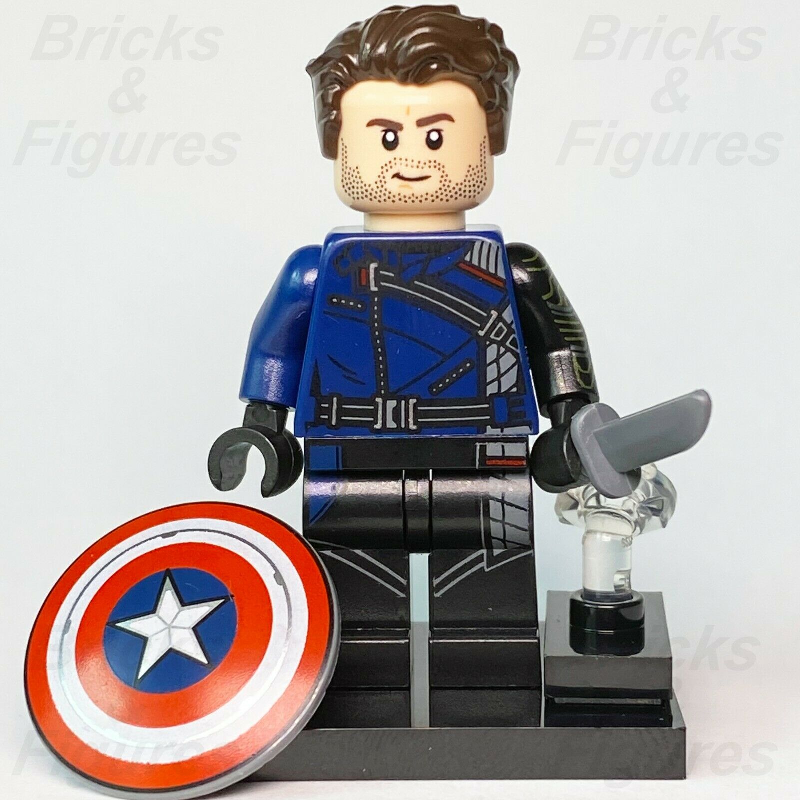 Marvel Collectible Minifigures LEGO The Winter Soldier (Bucky) Colmar-4 71031 - Bricks & Figures