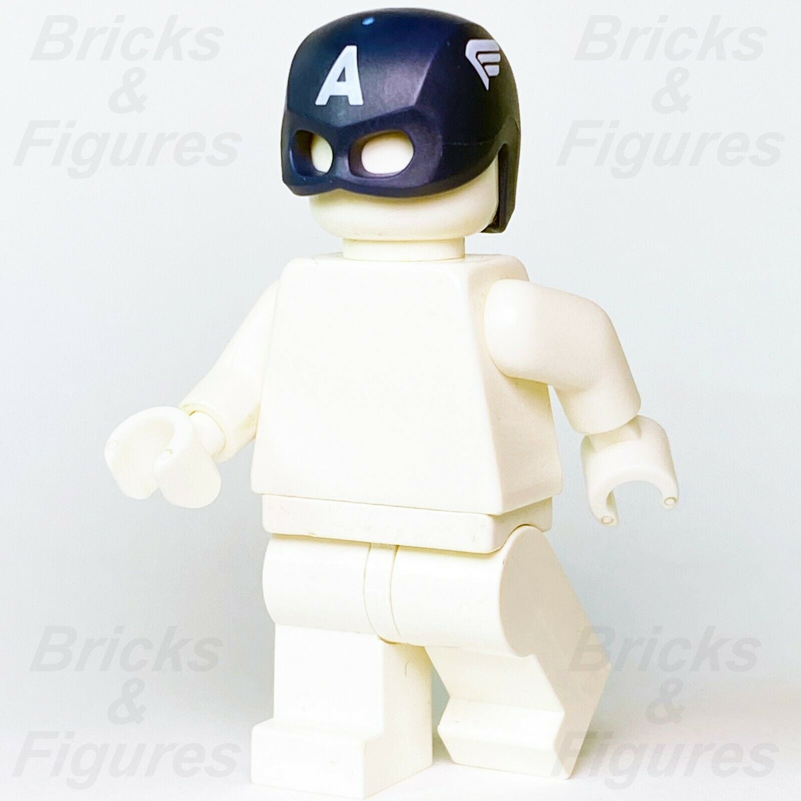 Marvel Super Heroes LEGO Captain America Helmet Mask Avengers Endgame Part 76143 76123 - Bricks & Figures