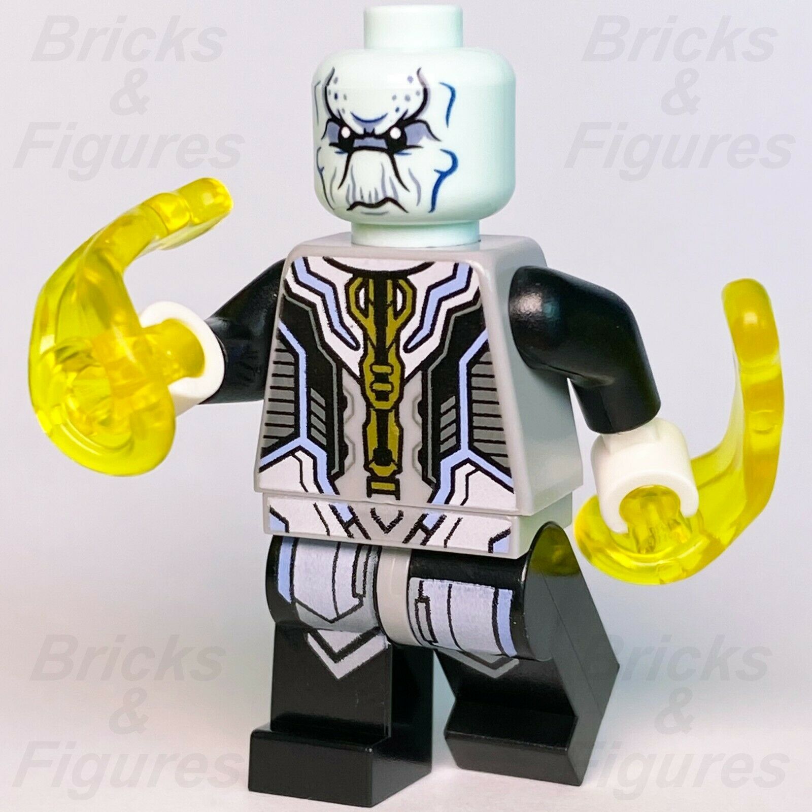 Marvel Super Heroes LEGO Ebony Maw Avengers Infinity War Minifigure 76108 sh508 - Bricks & Figures