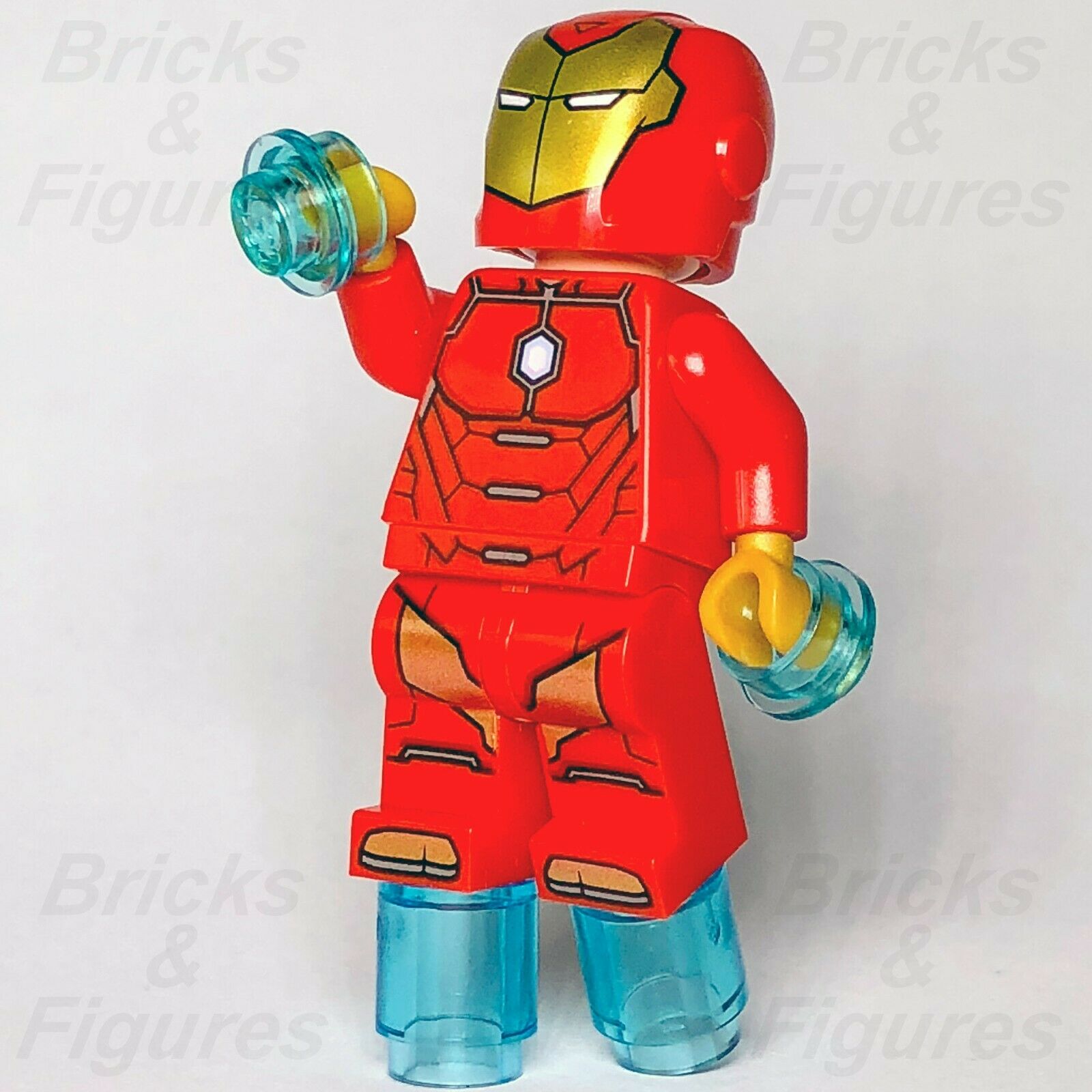 Marvel Super Heroes LEGO Invincible Iron Man Mark 51 Avengers Minifigure 76077 - Bricks & Figures