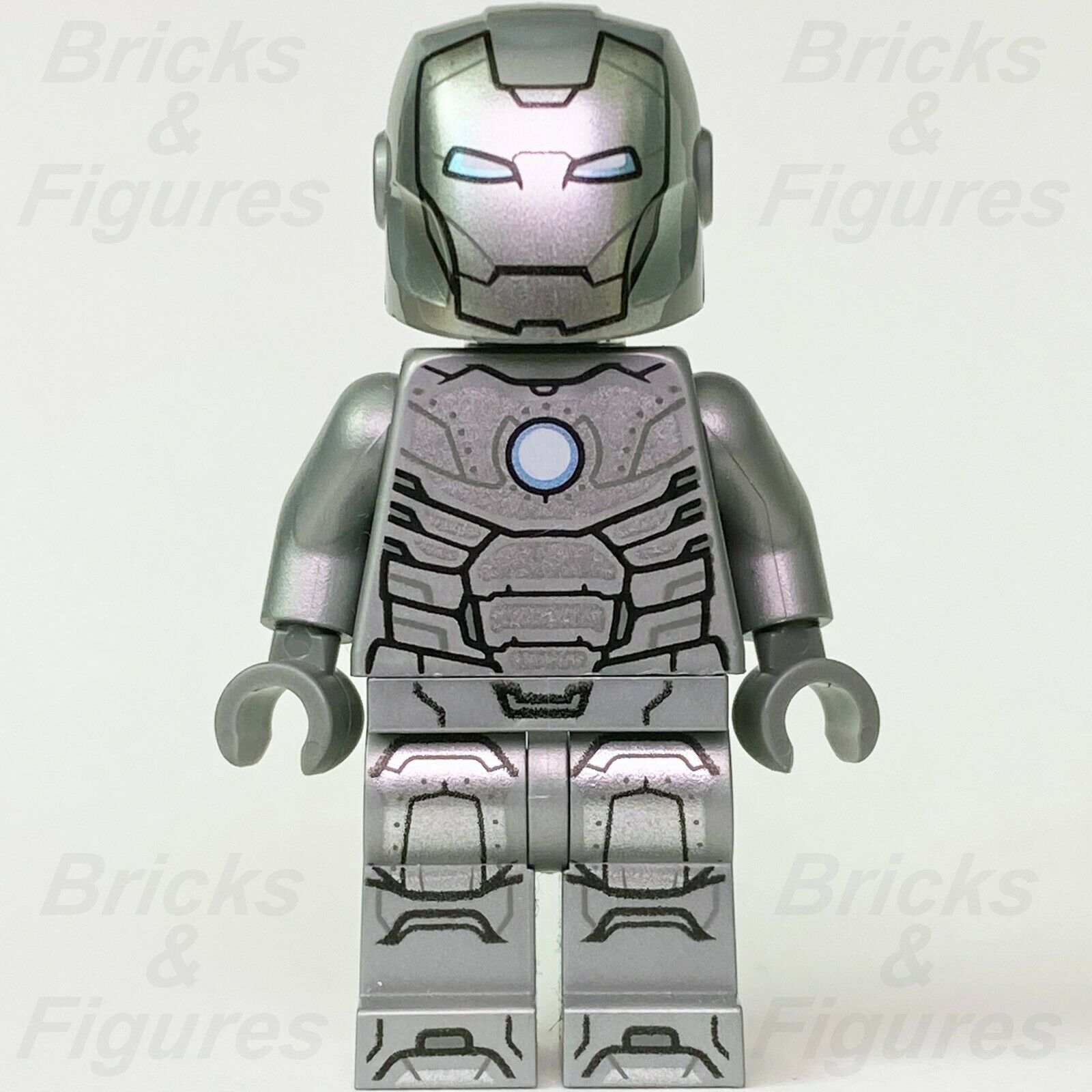 Marvel Super Heroes LEGO Iron Man Mark 2 Armor Suit Avengers Minifigure 76167 - Bricks & Figures