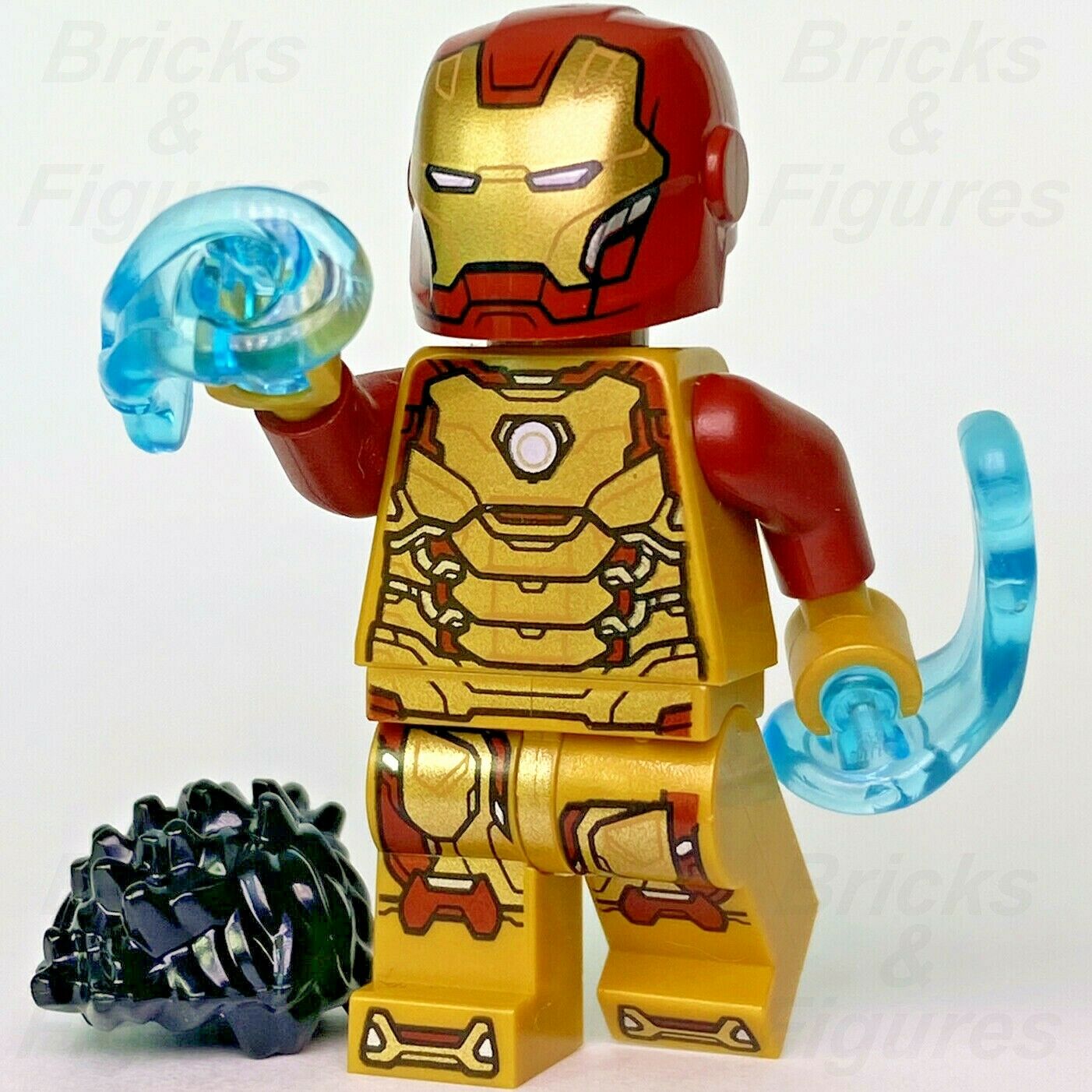 Marvel Super Heroes LEGO Iron Man Mark 42 Armor Suit Avengers Minifigure 76203 - Bricks & Figures