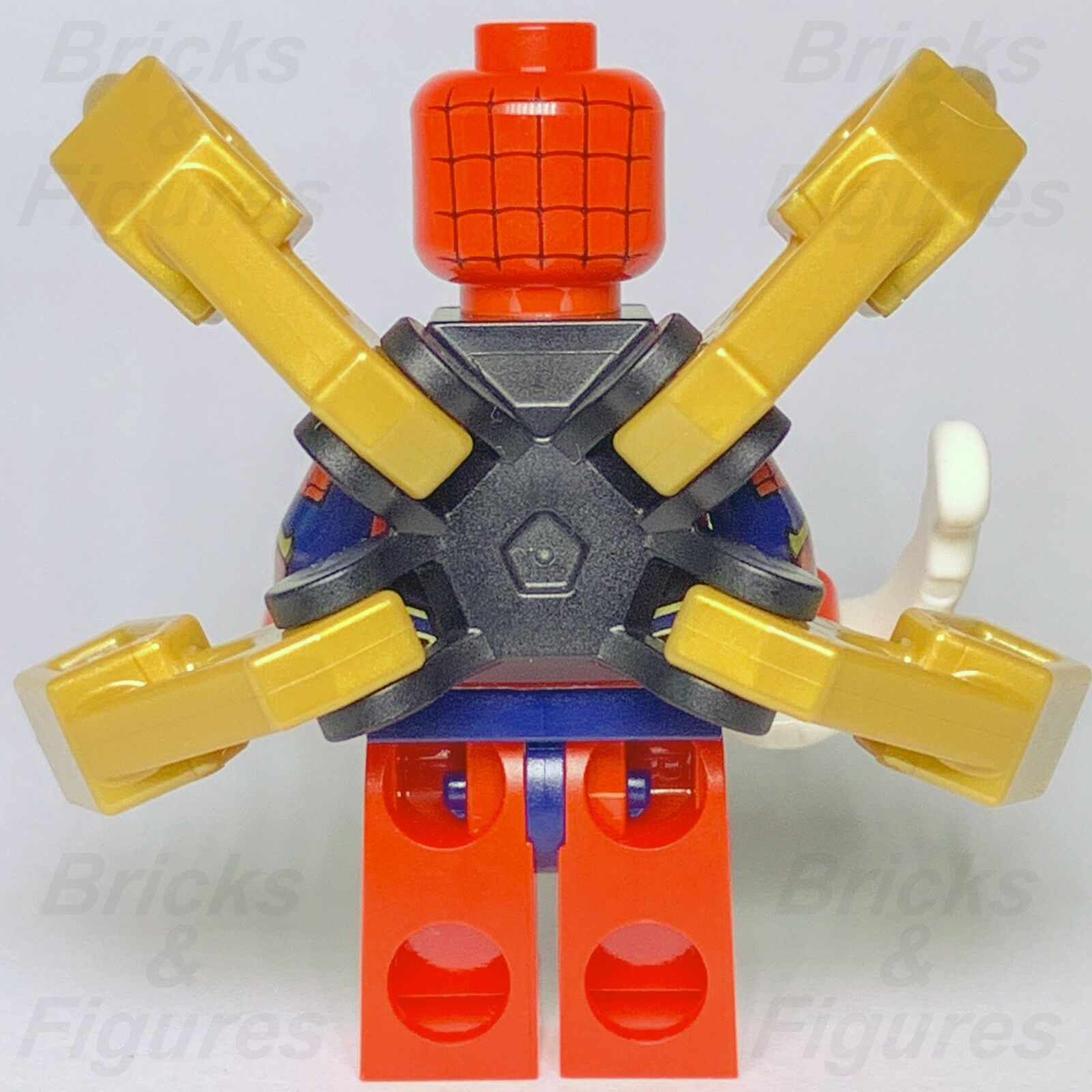 Marvel Super Heroes LEGO Iron Spider-Man Infinity War Minifig Avengers 76108 - Bricks & Figures