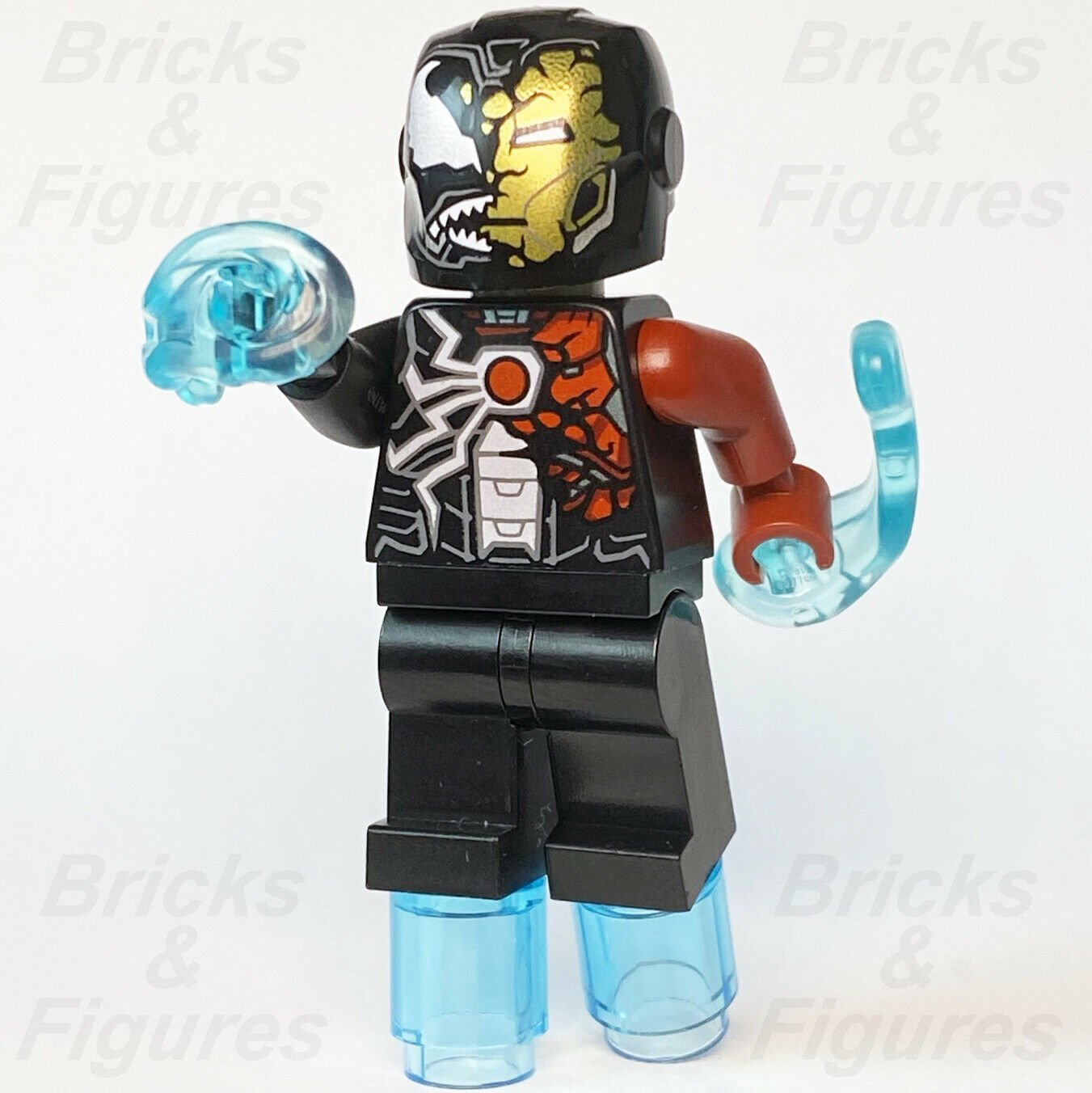 Marvel Super Heroes LEGO Iron Venom Tony Stark Spider-Man Minifigure 40454 - Bricks & Figures