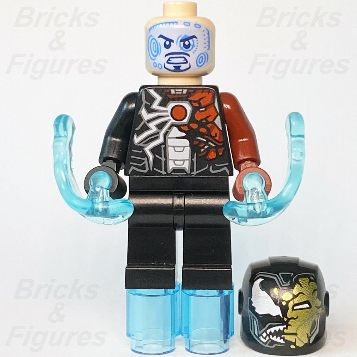 Marvel Super Heroes LEGO Iron Venom Tony Stark Spider-Man Minifigure 40454 - Bricks & Figures