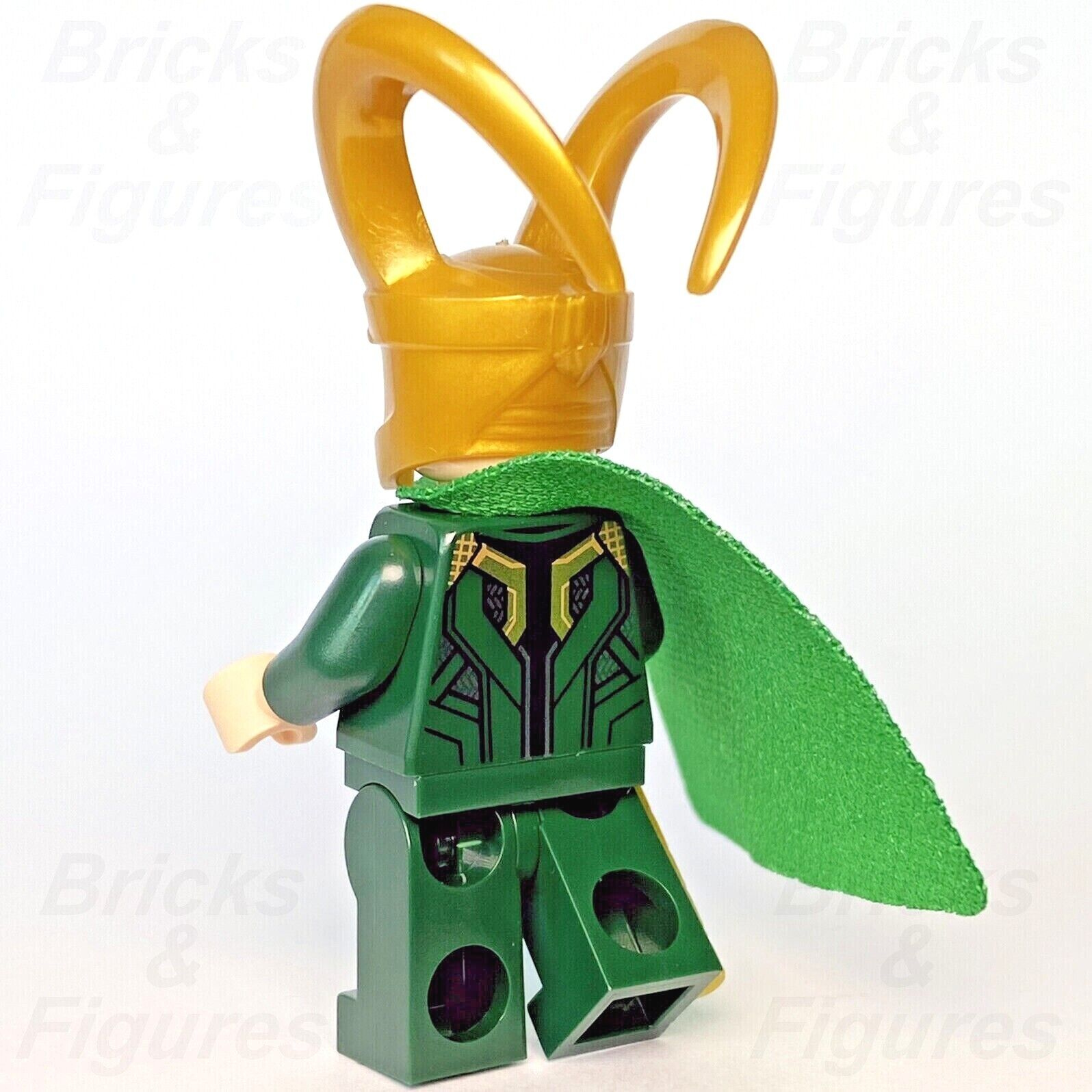 Marvel Super Heroes LEGO Loki Odinson God of Mischief Minifigure 76152 sh644 - Bricks & Figures