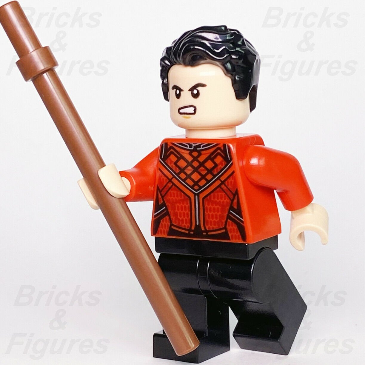 Marvel Super Heroes LEGO Shang-Chi Xu Shaun Minifigure 76177 76176 30454 sh700 - Bricks & Figures