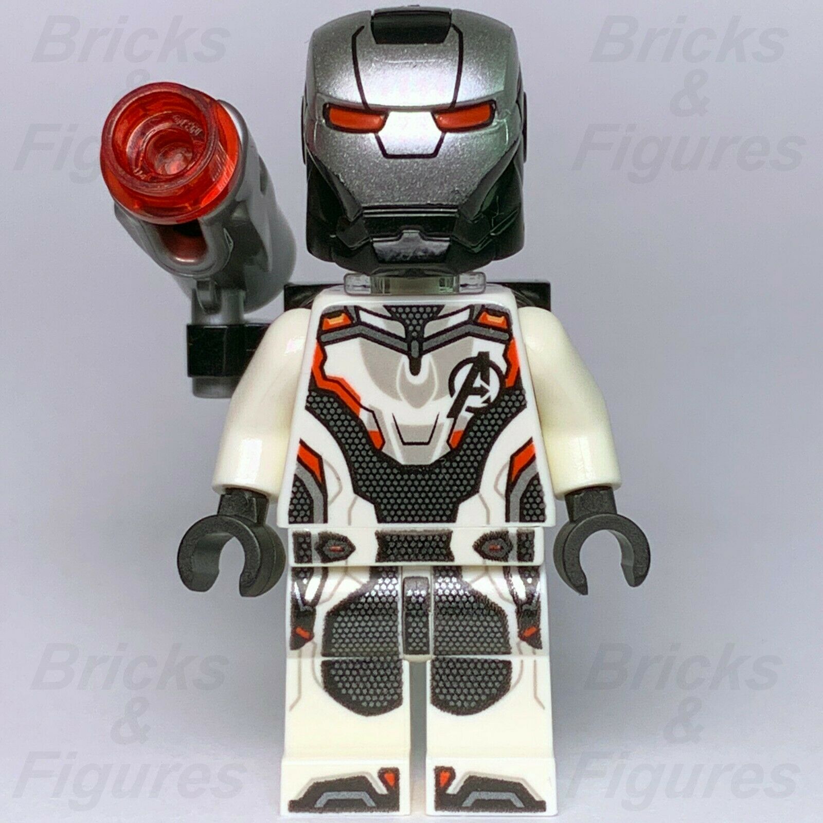 Marvel Super Heroes LEGO War Machine Avengers Suit Minifigure 76124 Endgame - Bricks & Figures