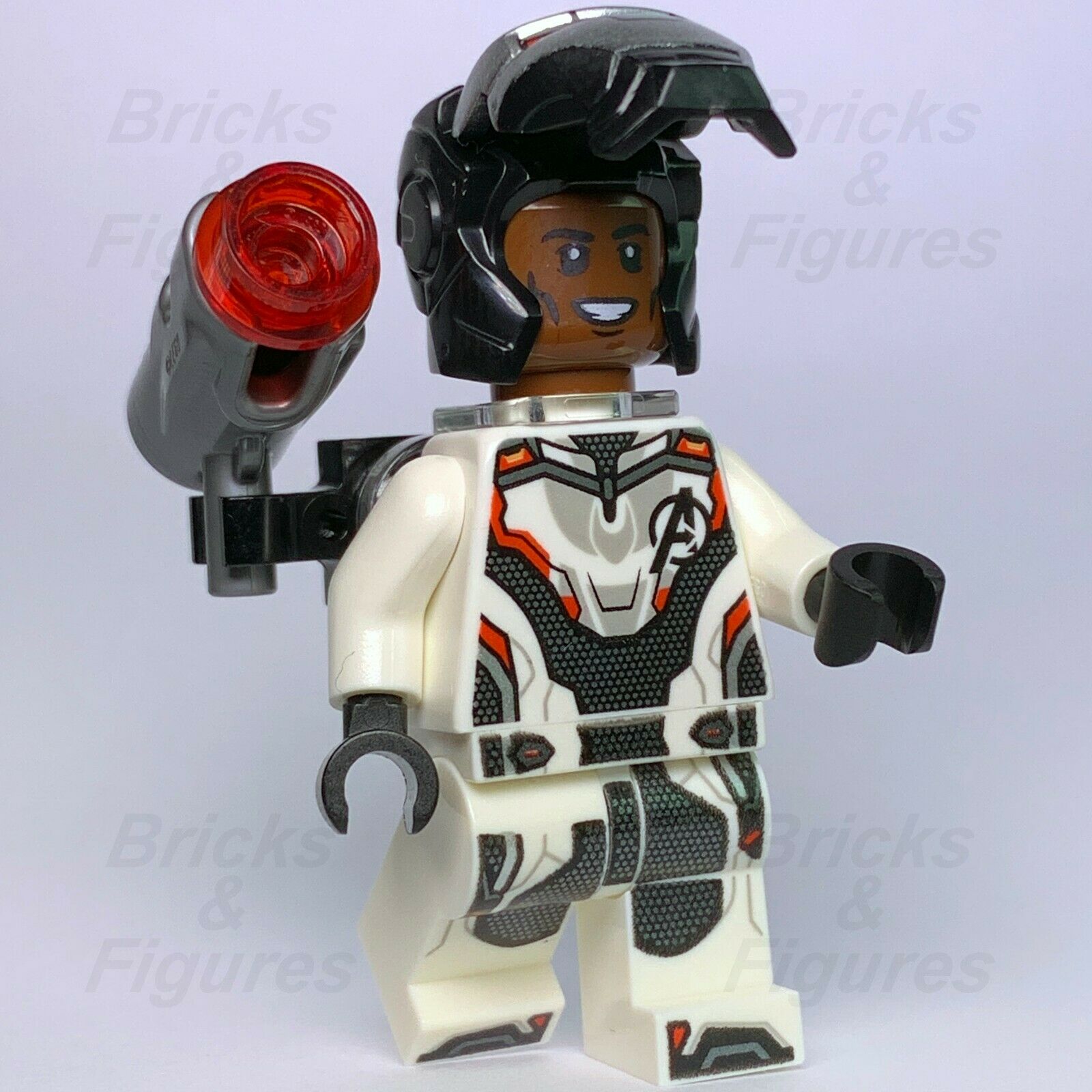 Marvel Super Heroes LEGO War Machine Avengers Suit Minifigure 76124 Endgame - Bricks & Figures