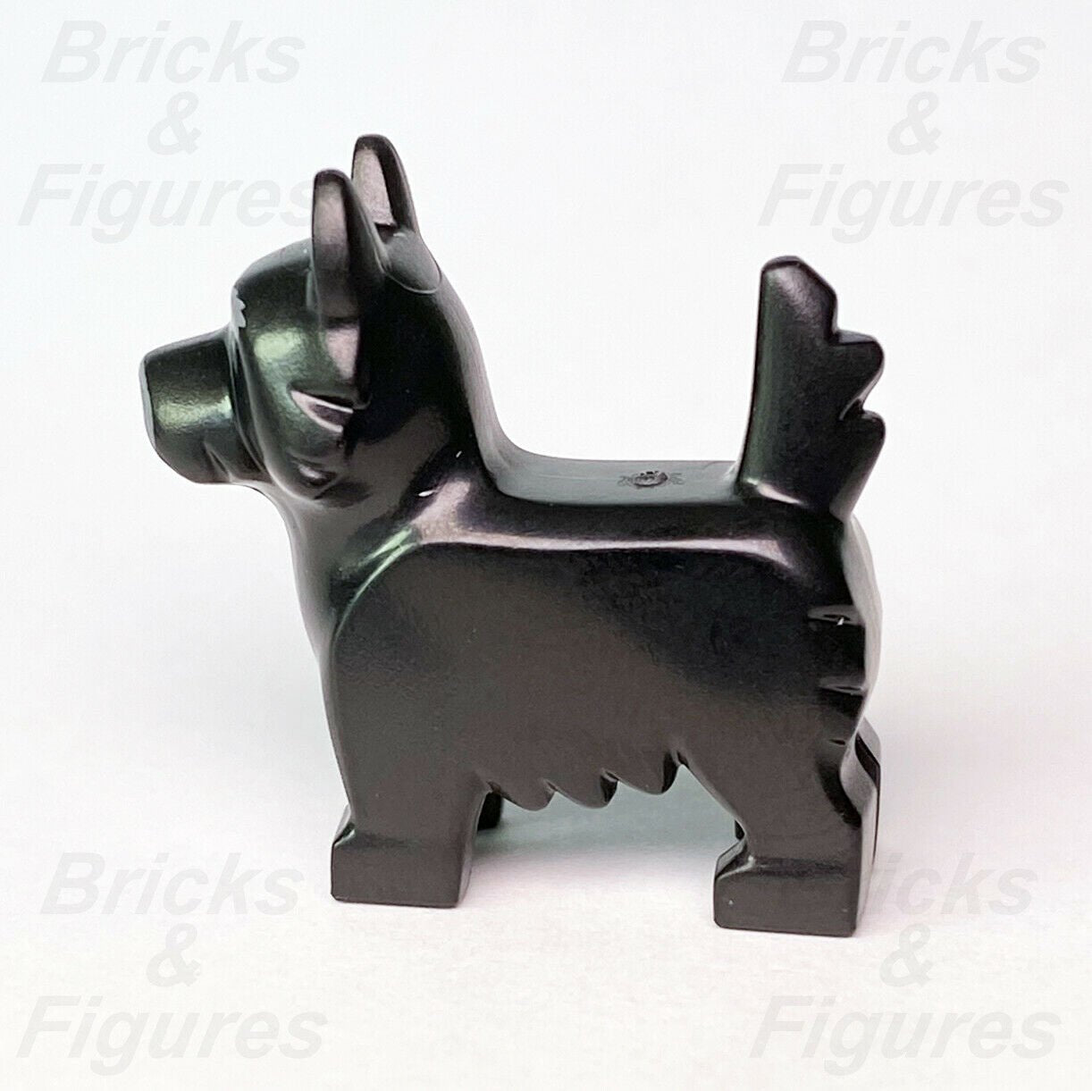 New City Town LEGO Black Terrier Dog Animal Build-A-Minifigure Part BAM bam2019 - Bricks & Figures