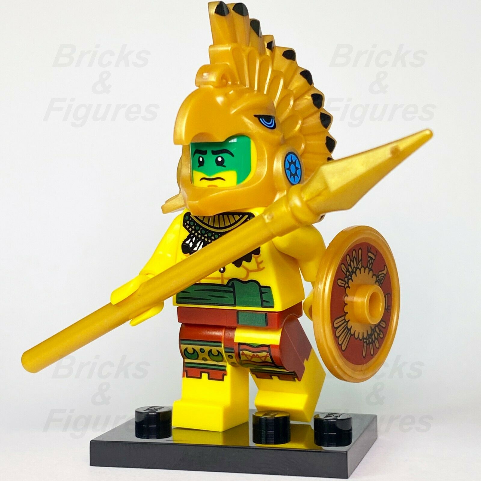 New Collectible Minifigures LEGO Aztec Warrior Series 7 Rare Minifig 8831 - Bricks & Figures