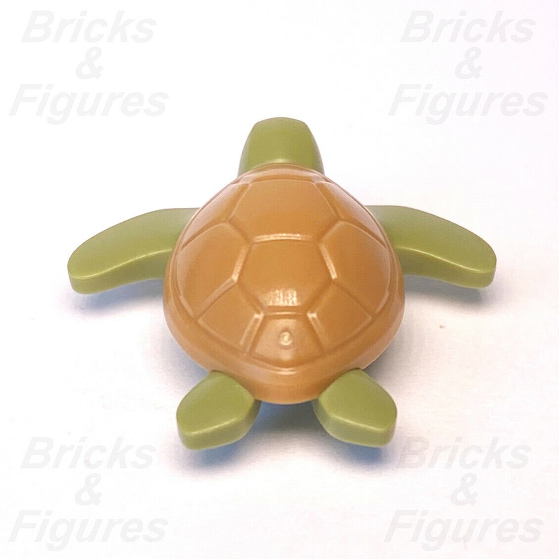 New Collectible Minifigures LEGO Sea Turtle From Series 20 Animal Part 71027 - Bricks & Figures