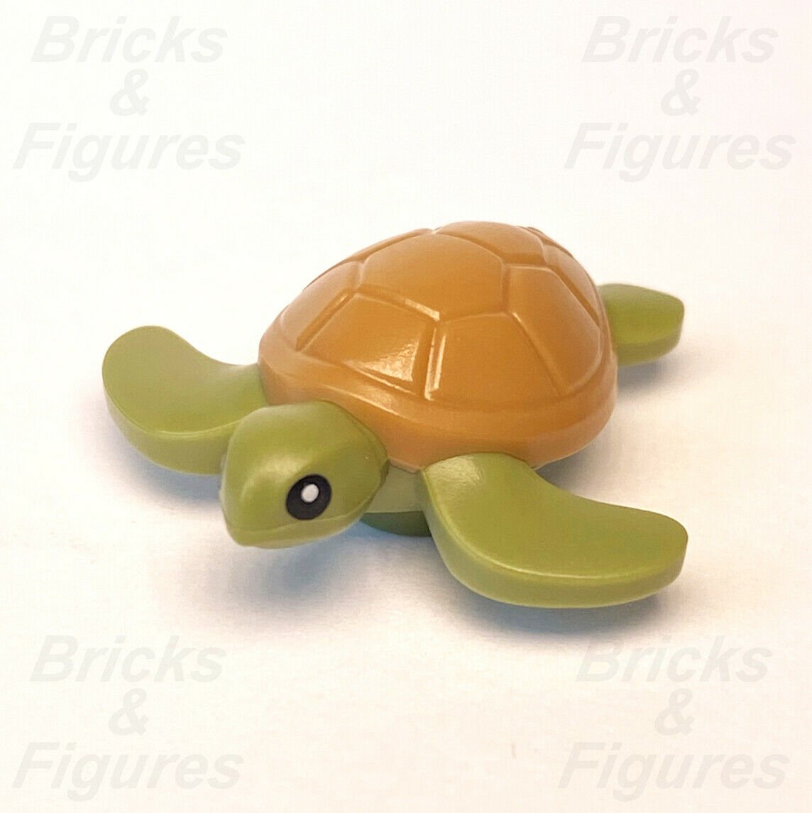New Collectible Minifigures LEGO Sea Turtle From Series 20 Animal Part 71027 - Bricks & Figures