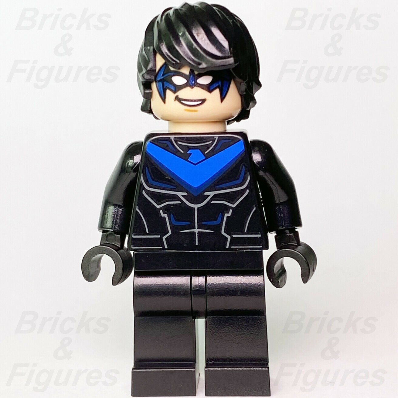 New DC Super Heroes LEGO Nightwing Dick Grayson Batman 2 Minifigure 76160 sh659 - Bricks & Figures