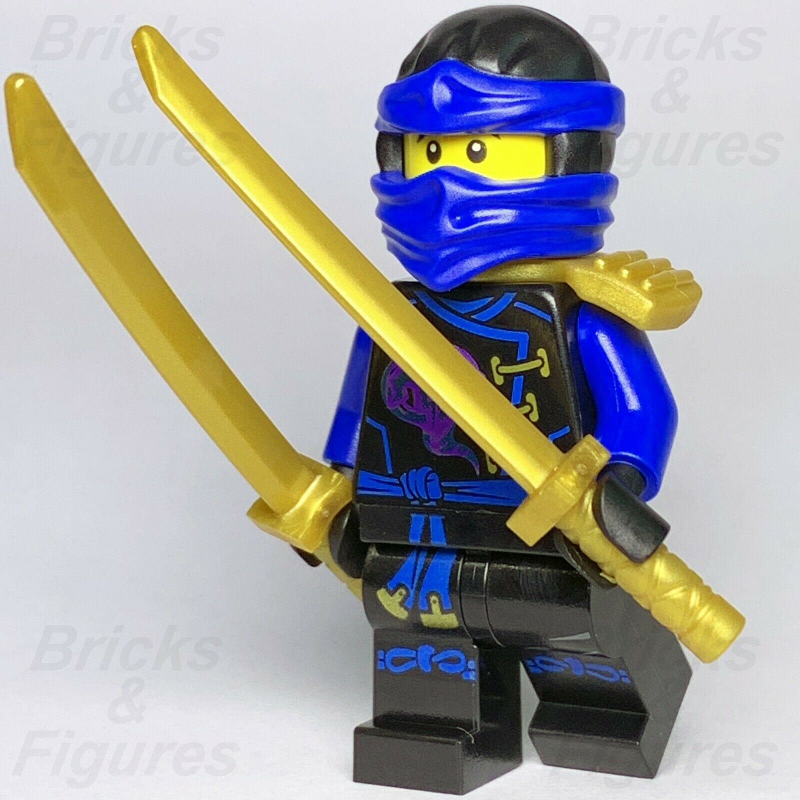 New Genuine Ninjago LEGO Ninja Jay Skybound Minifigure from set 70602 - Bricks & Figures