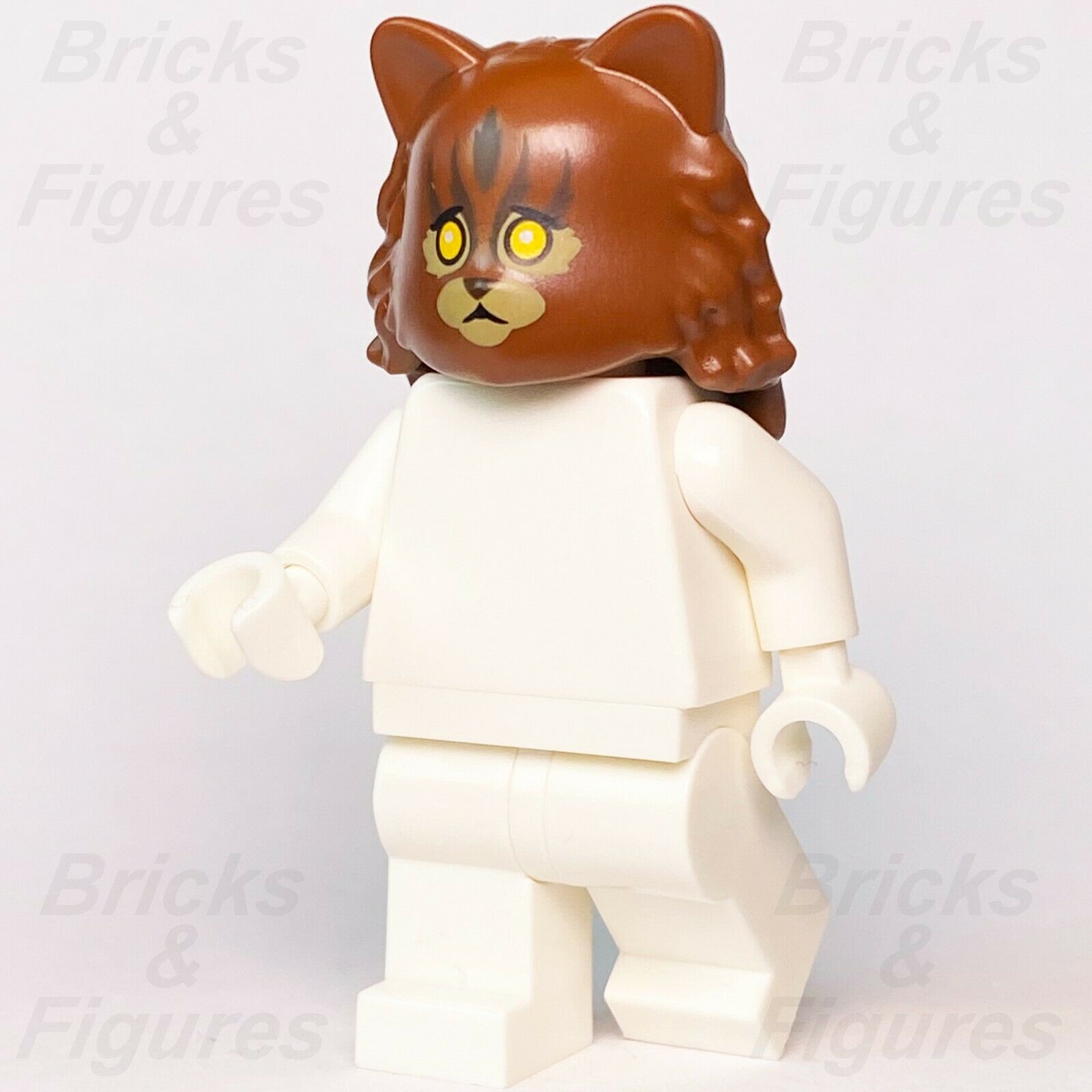 New Harry Potter LEGO Hermione Granger Cat Head Mask Minifigure Part 76386 - Bricks & Figures