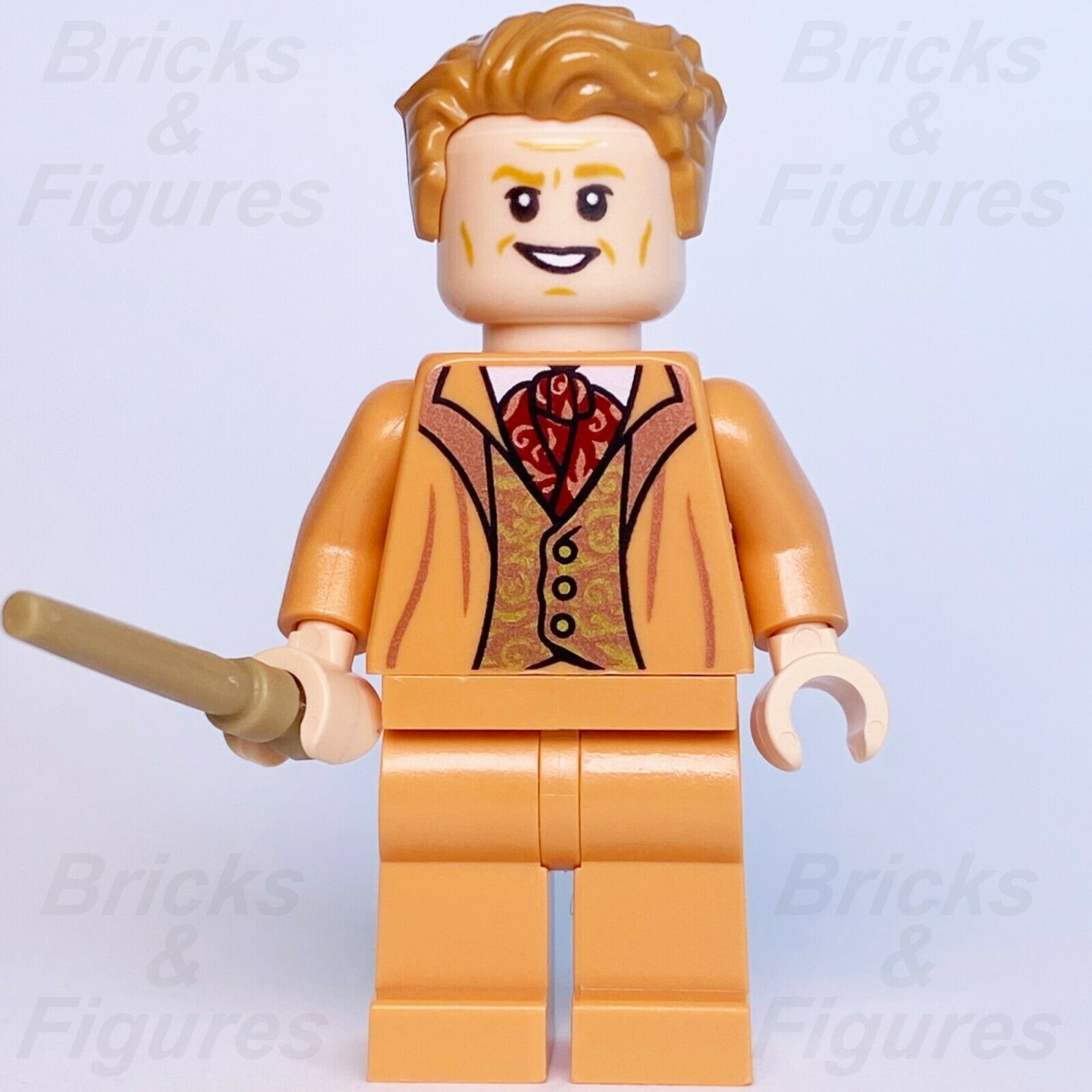 New Harry Potter LEGO Professor Gilderoy Lockhart Minifigure 76389 hp309 - Bricks & Figures