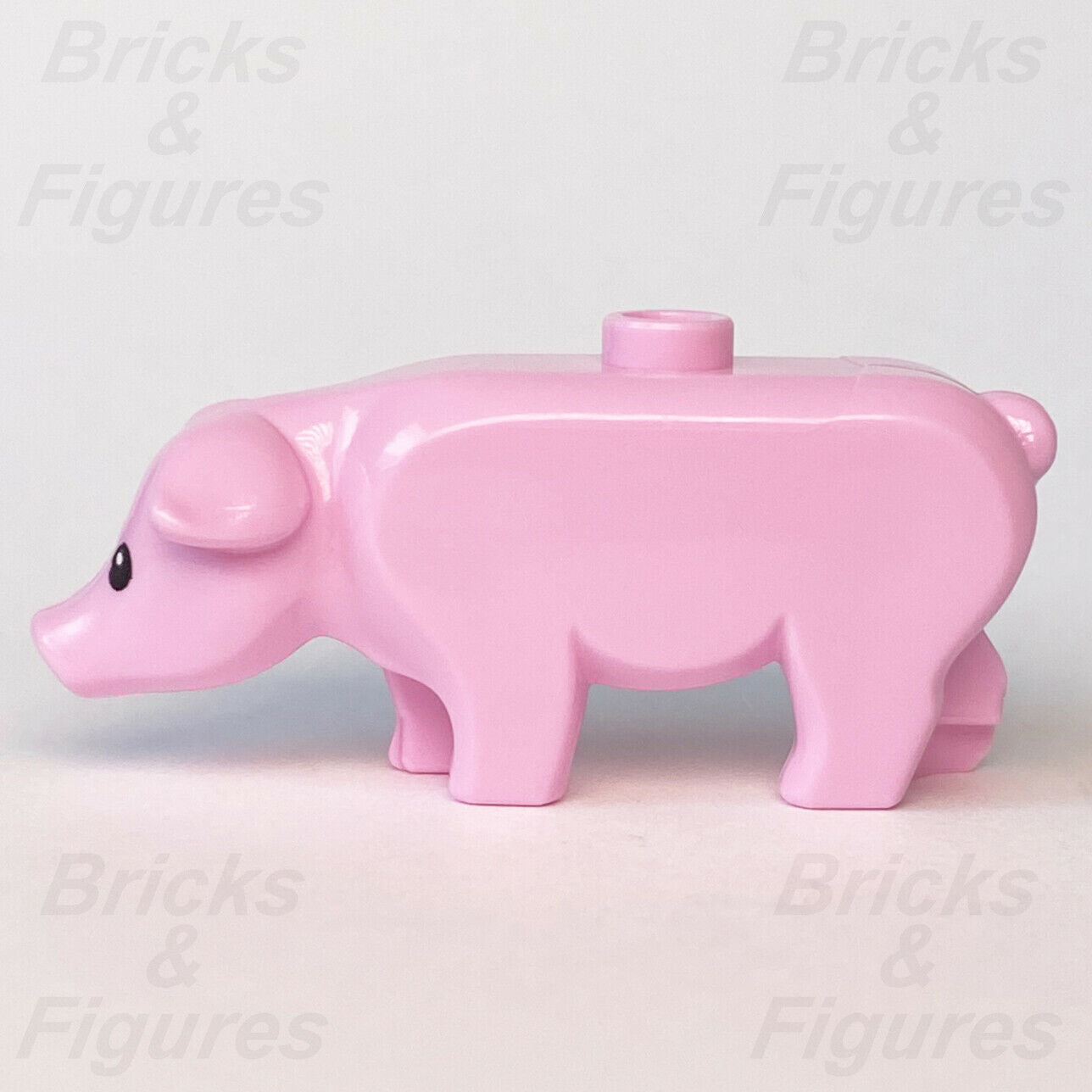 New Ideas/Harry Potter LEGO Bright Pink Pig Animal Part Minifigure 75980 21322 - Bricks & Figures