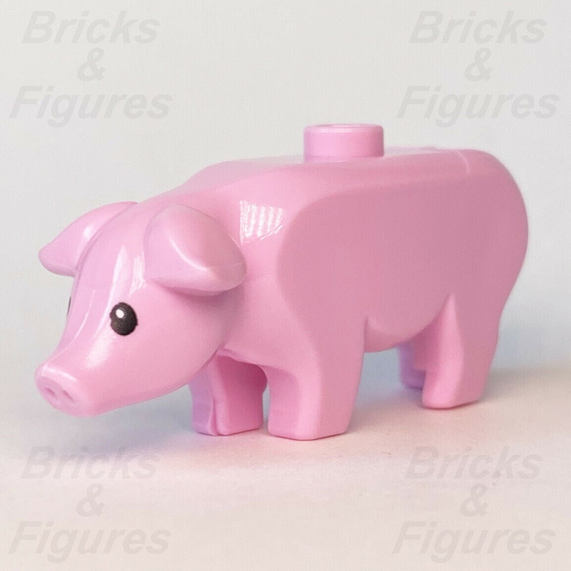 New Ideas/Harry Potter LEGO Bright Pink Pig Animal Part Minifigure 75980 21322 - Bricks & Figures